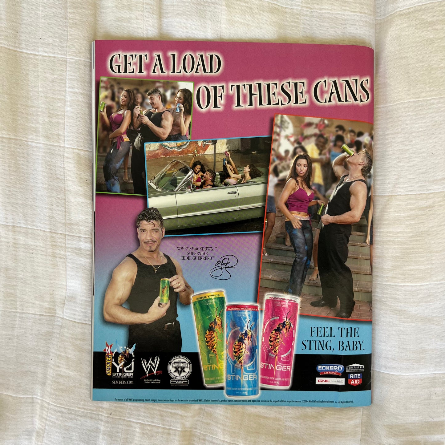 Brock Lesnar - WWE WWF Magazine Retro Collectable Merchandise