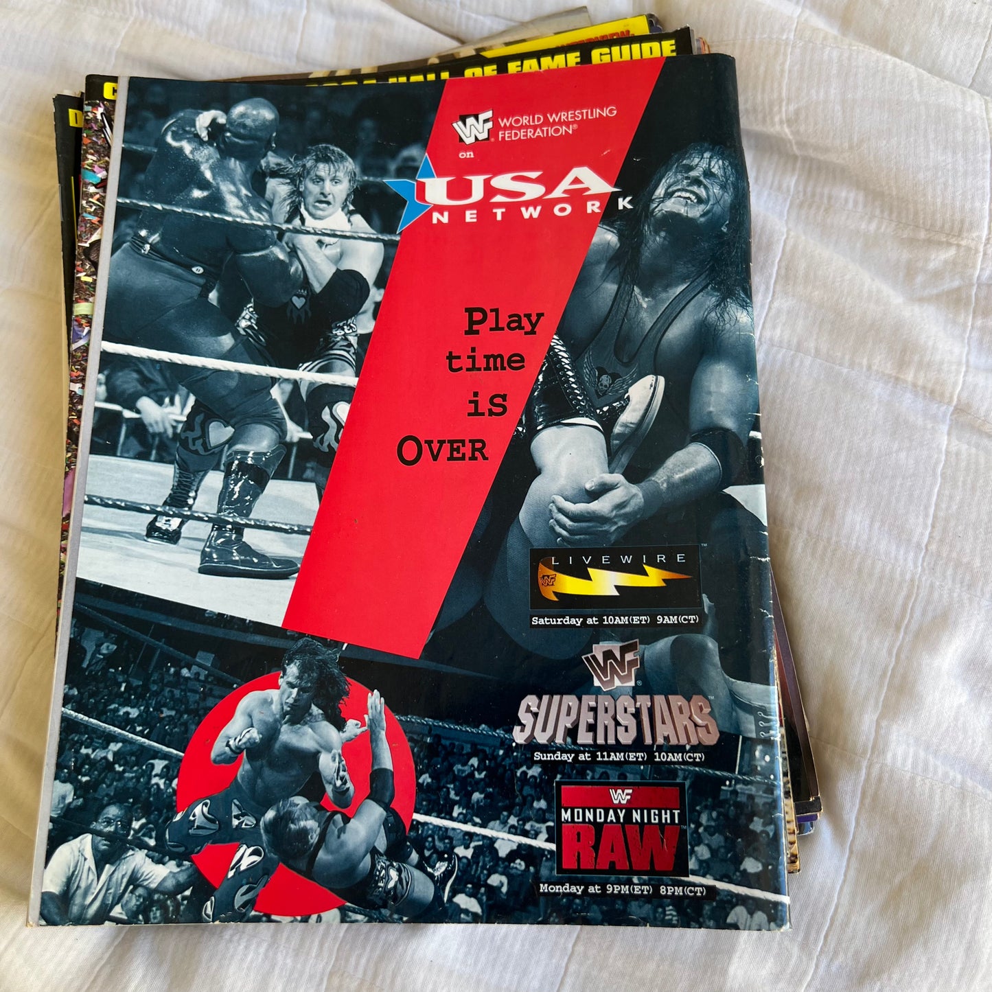 Planet WWF - WWE WWF Magazine Retro Collectable Merchandise