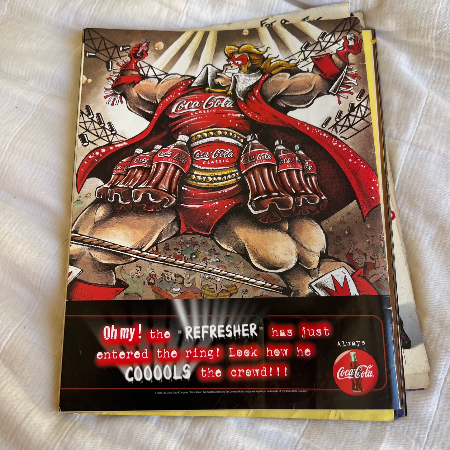 Steve Austin - WWE WWF Magazine Retro Collectable Merchandise