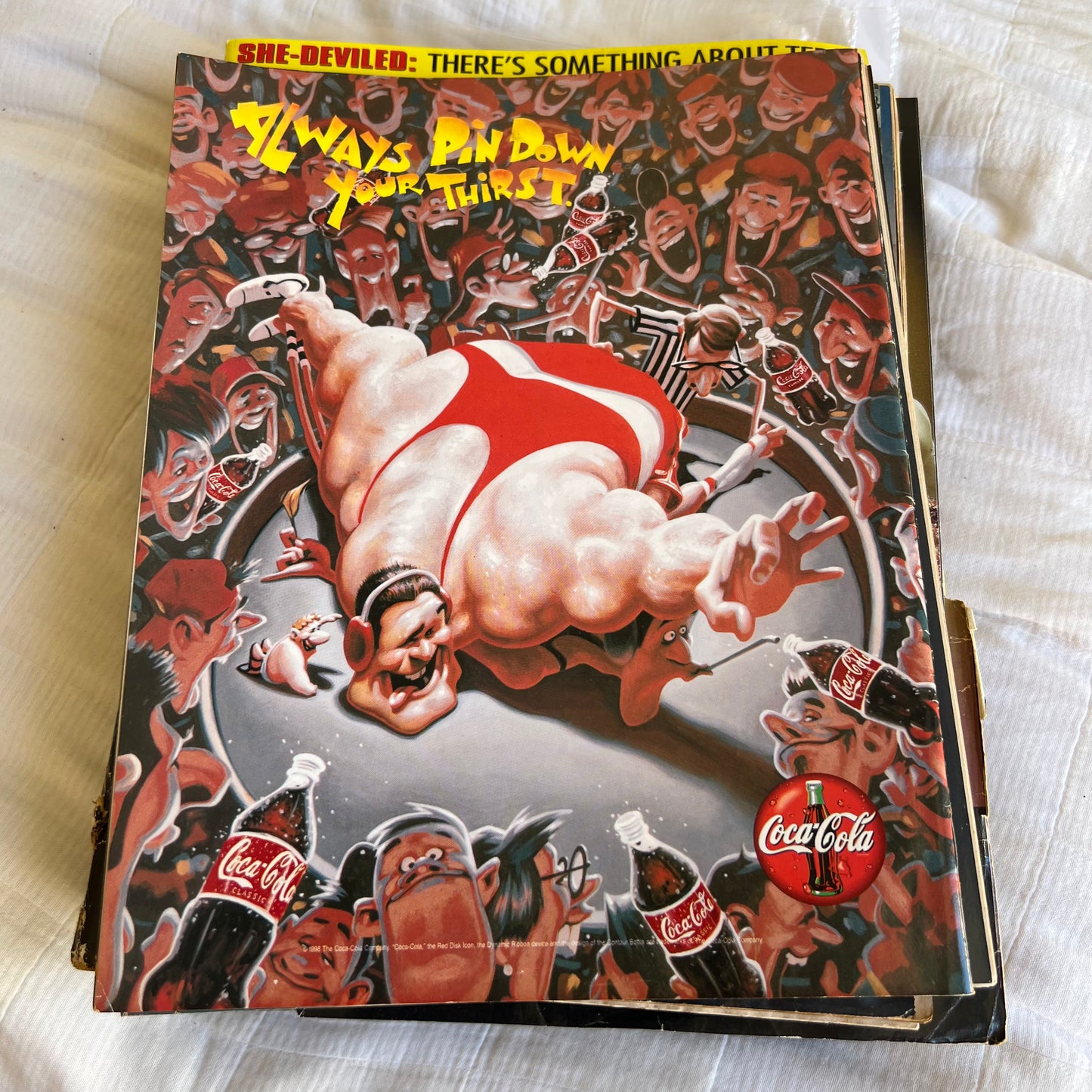 Mike Tyson - WWE WWF Magazine Retro Collectable Merchandise