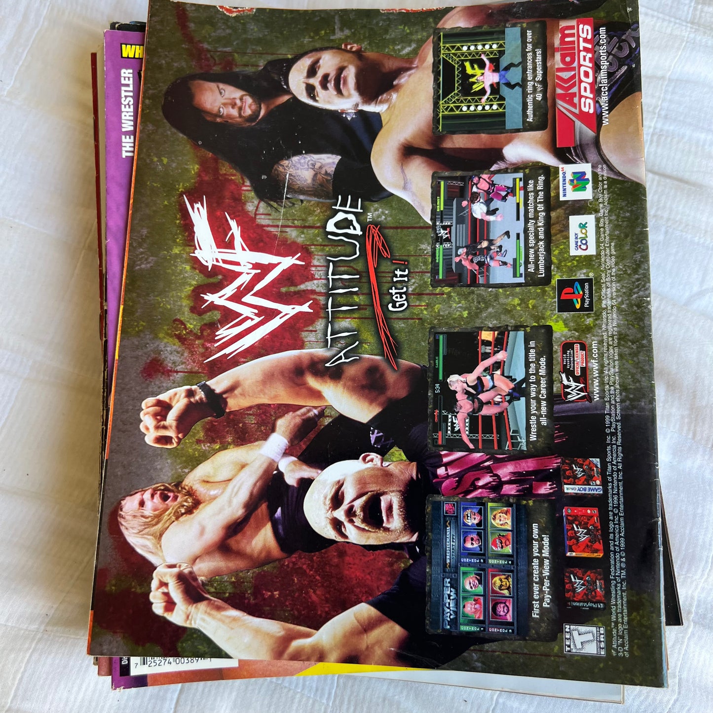 D Generation X - WWE WWF Magazine Retro Collectable Merchandise