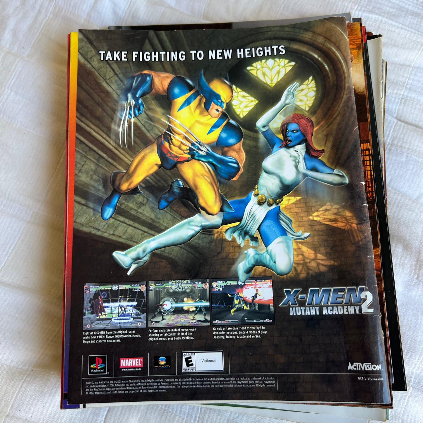 RVD - WWE WWF Magazine Retro Collectable Merchandise