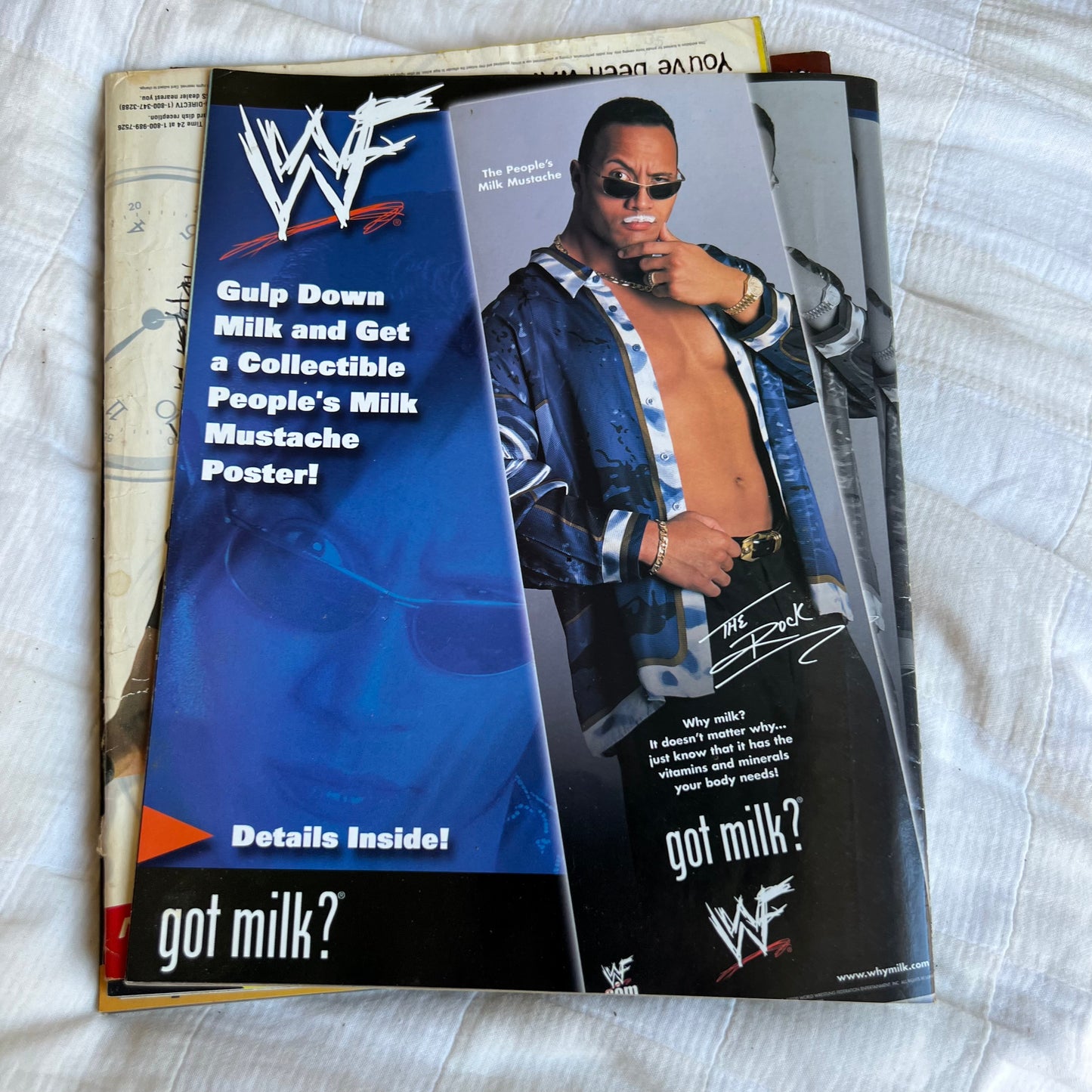 Rattlesnake Stone Cold - WWE WWF Magazine Retro Collectable Merchandise
