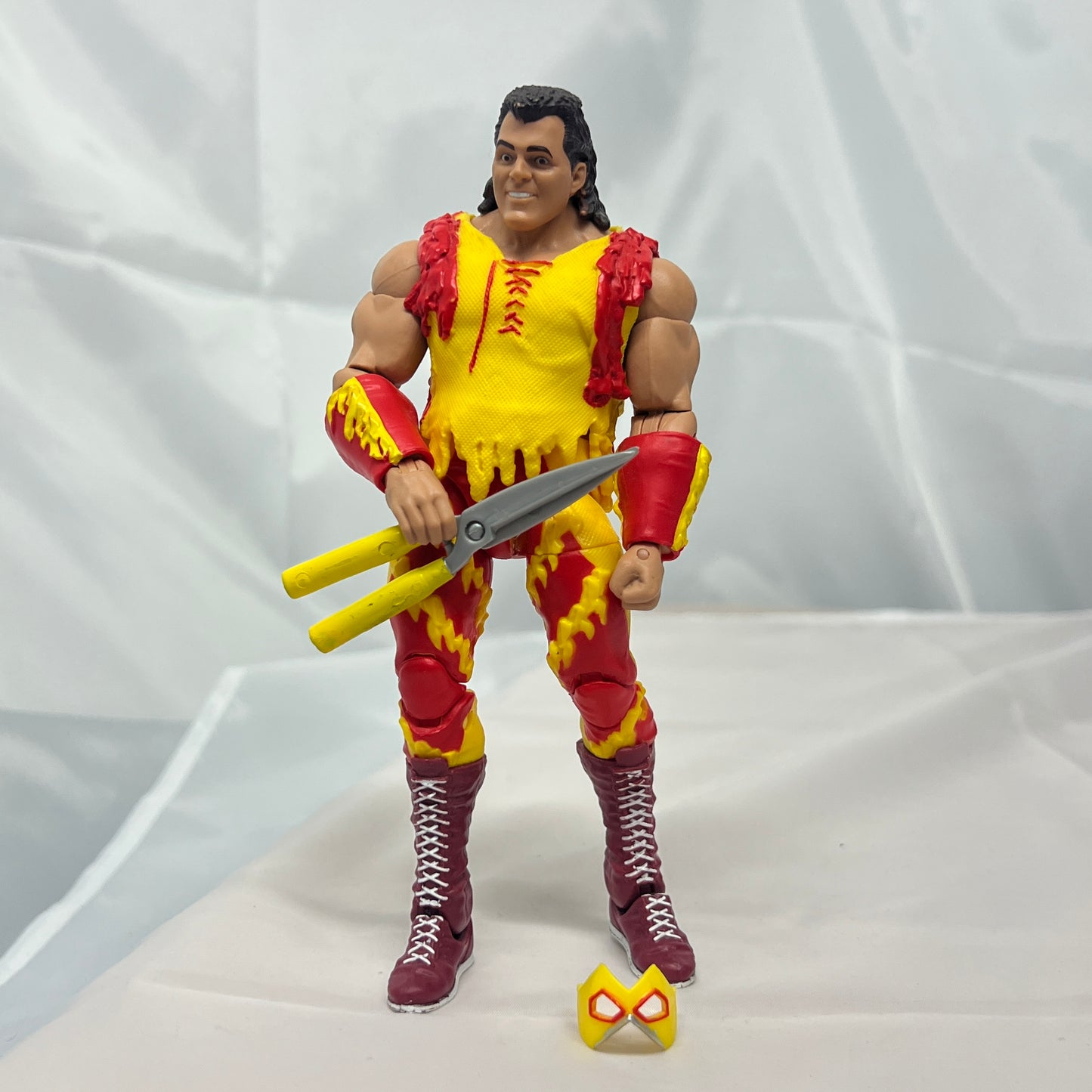 Brutus The Barber Beefcake WWE Elite Out Of Box Action Figure Mattel 5