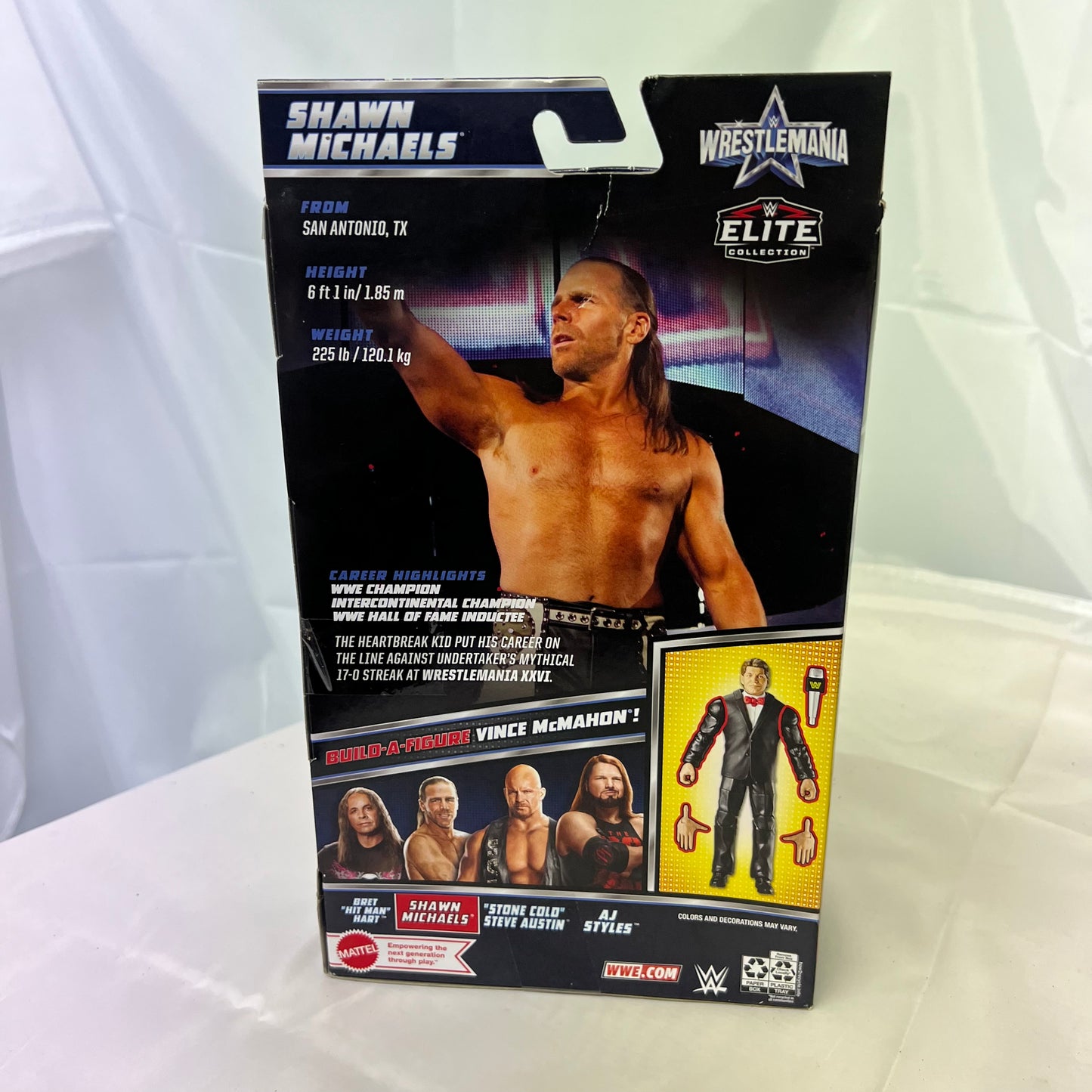 Shawn Michaels No BAF Part - WWE Elite Wrestlemania 38 Action Figure