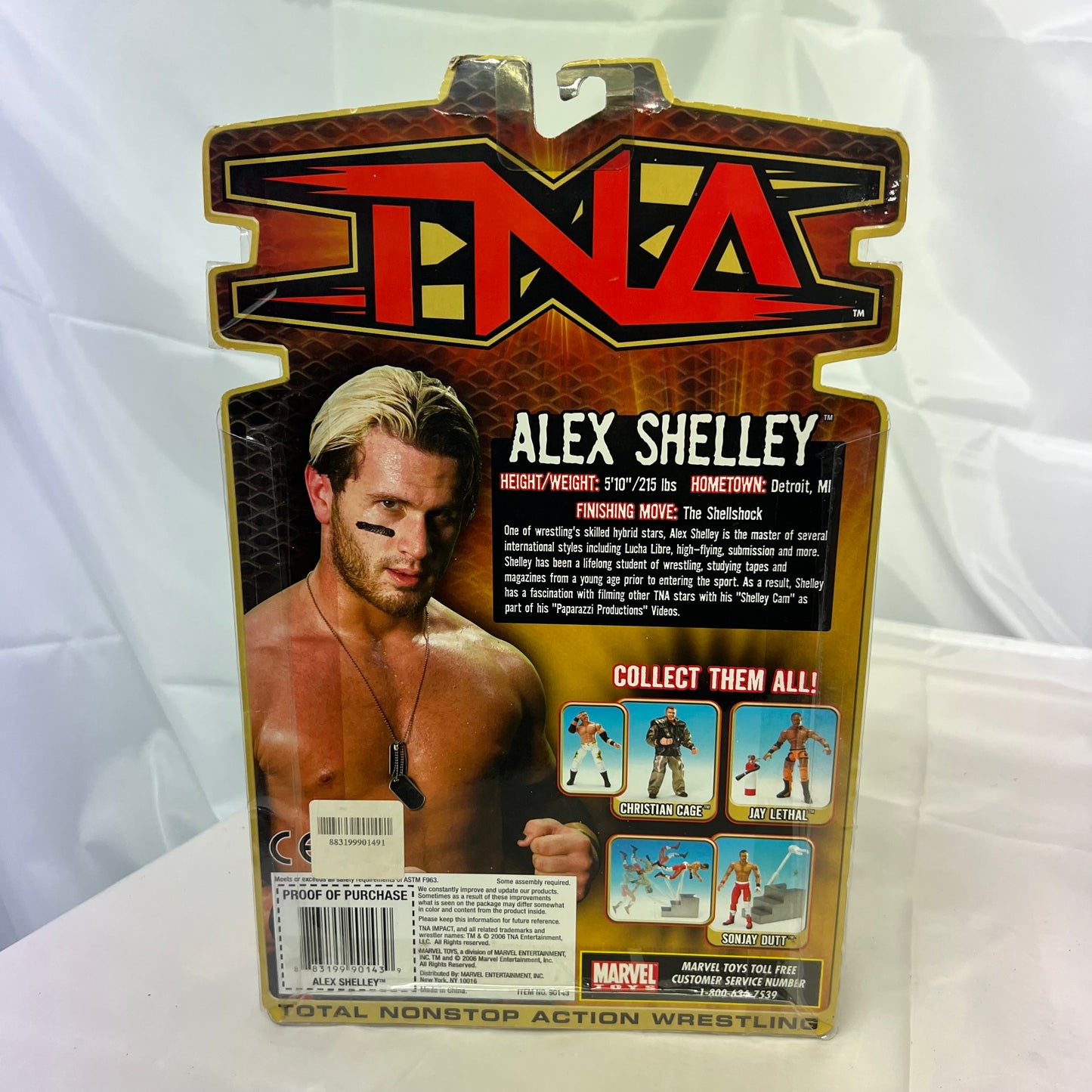 Alex Shelley - TNA Series Action Figure WWE