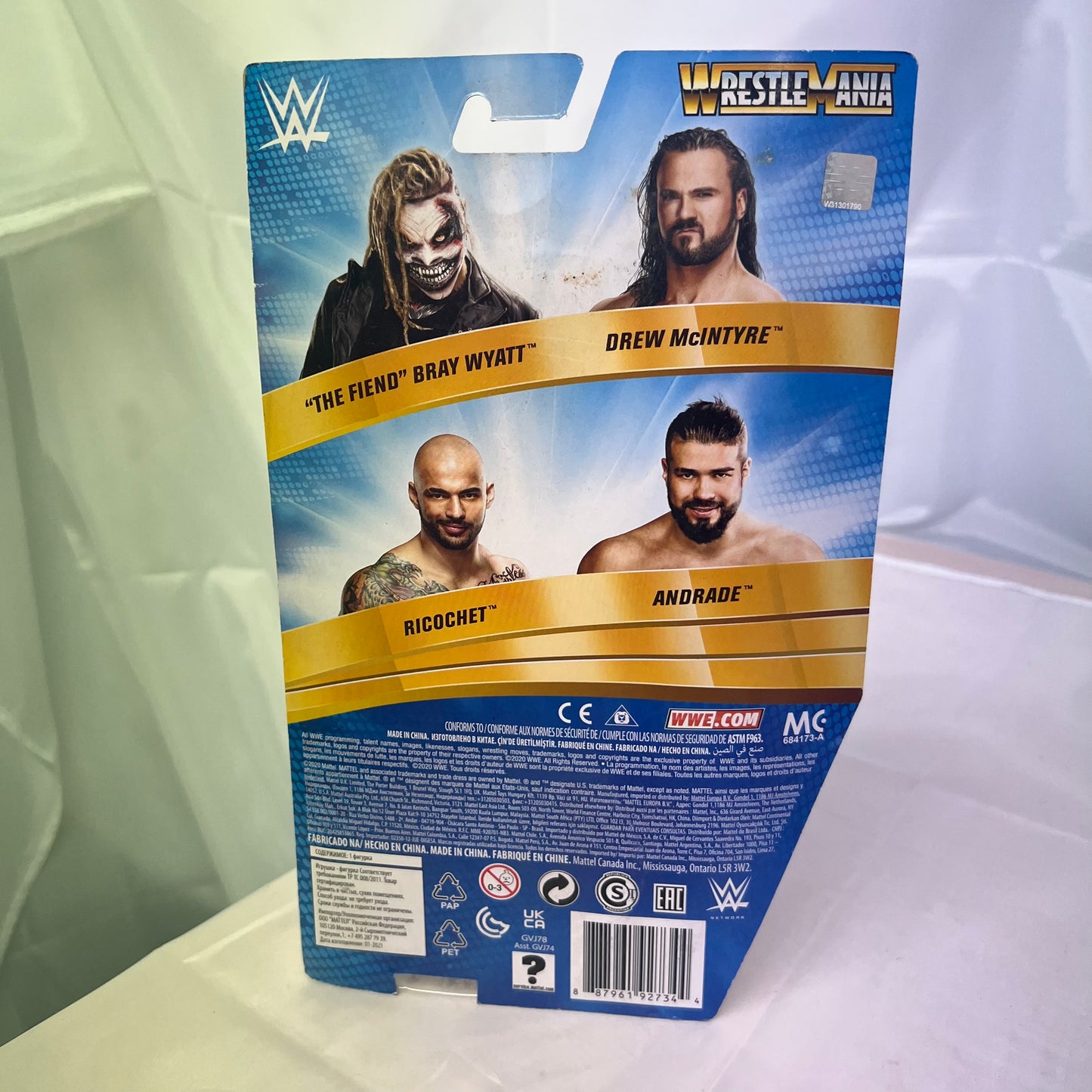 Andrade - WWE Basic Series Wrestlemania Action Figure