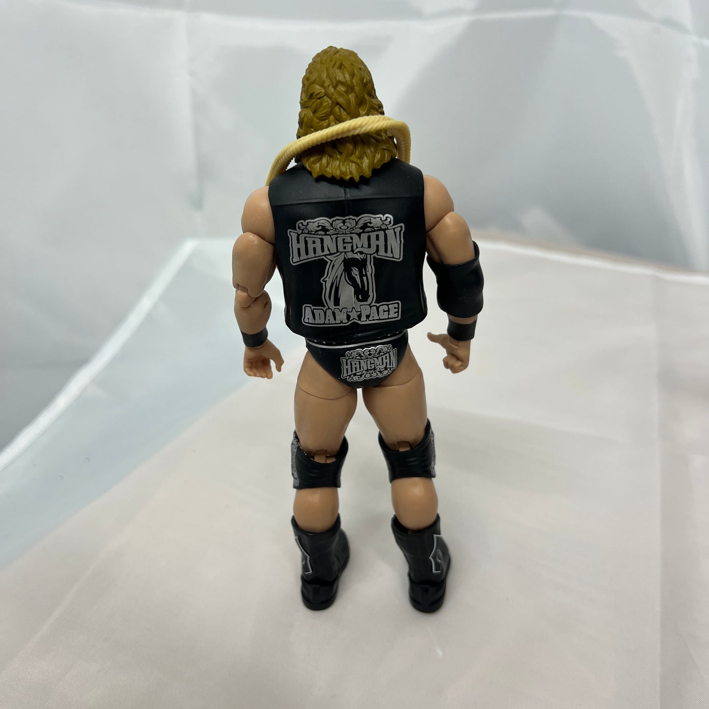 Hangman Adam Page AEW Unrivaled 2 Loose Action Figure WWE 12