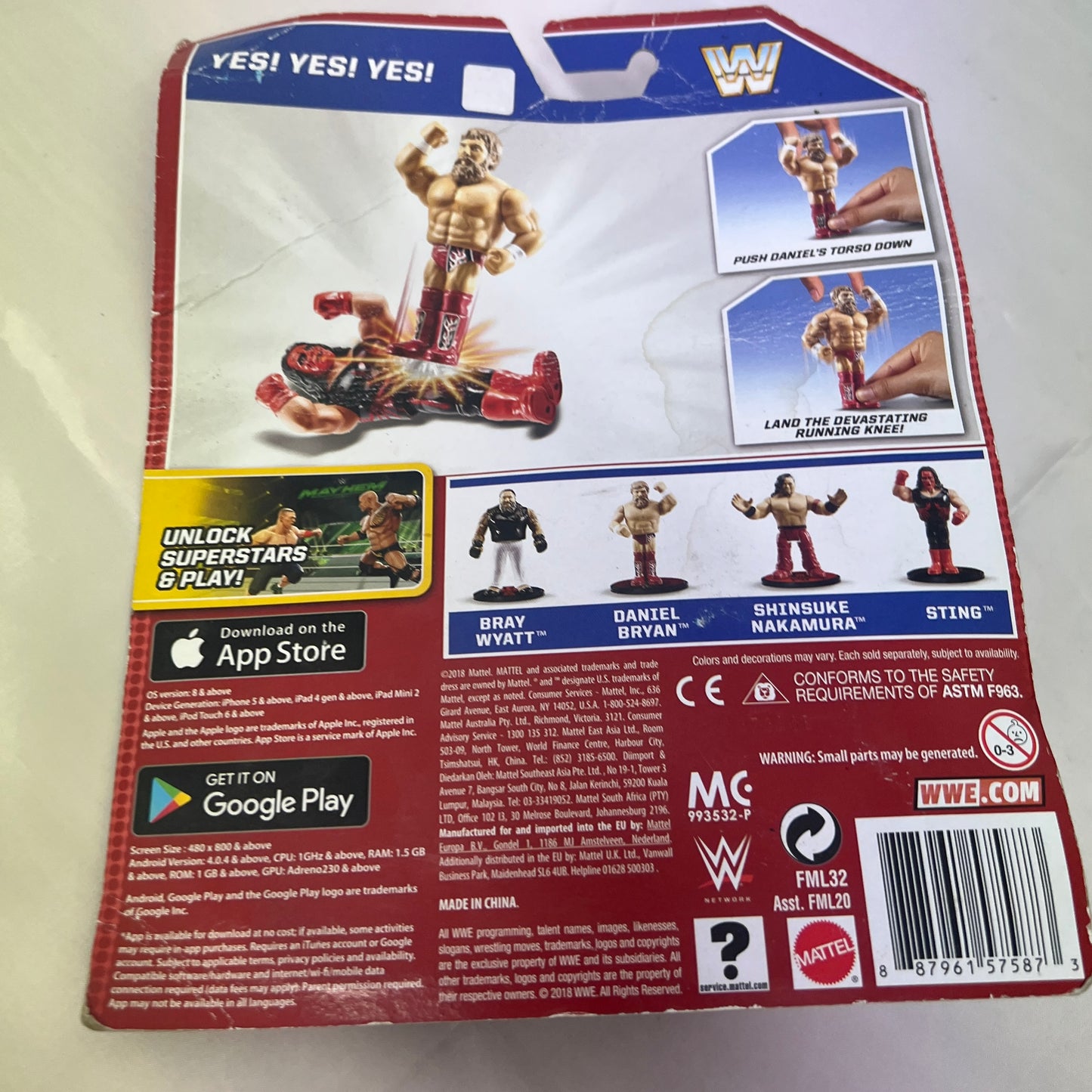 Daniel Bryan WWE Retro Modern Action Figure