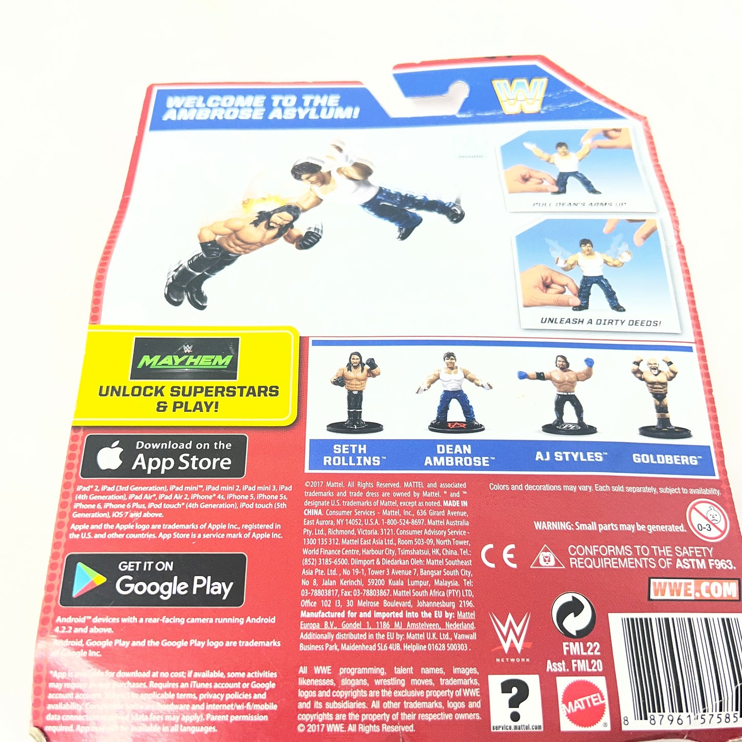 Dean Ambrose WWE Retro Modern Action Figure