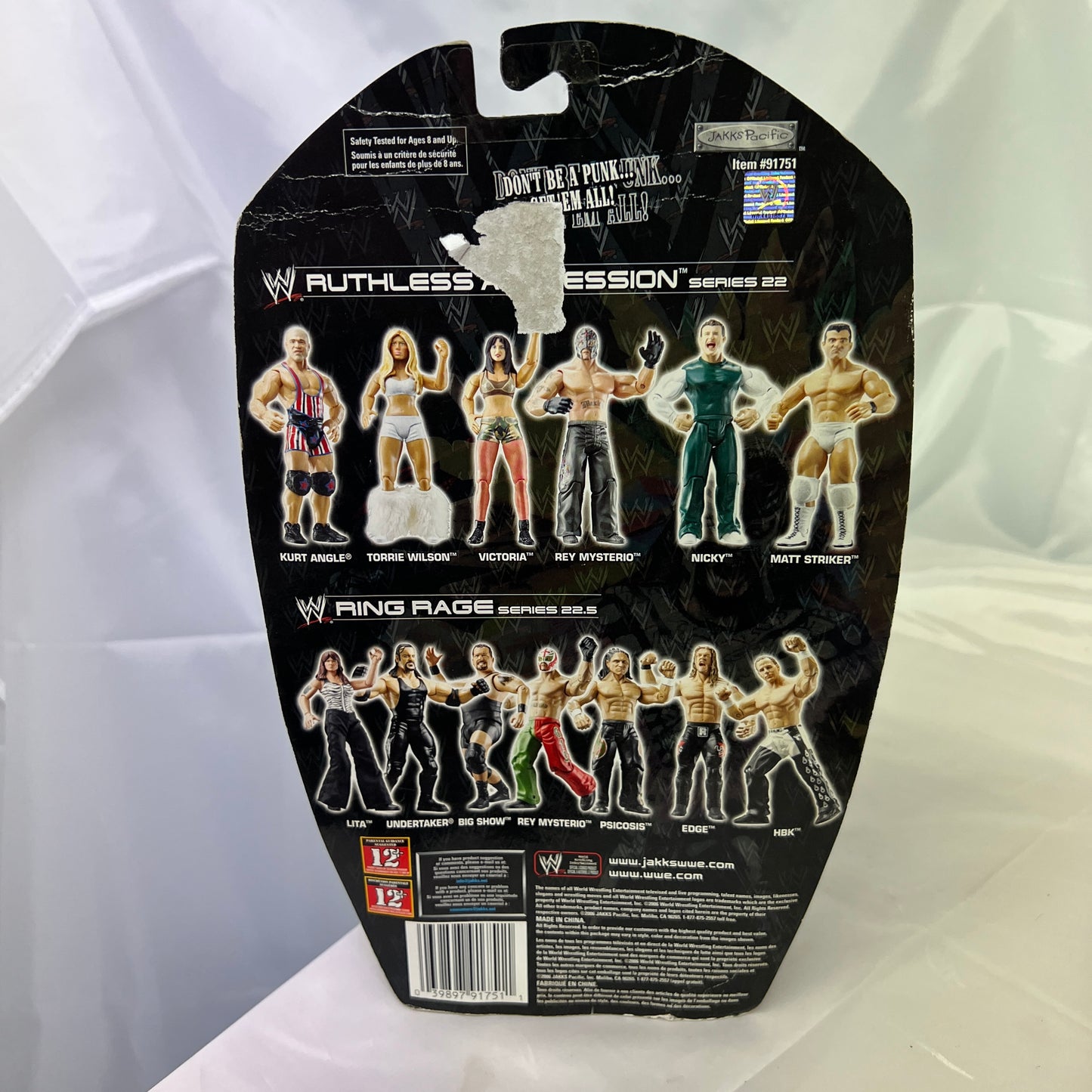 Rey Mysterio WWE Limited Toys R Us 2006 Exclusive Ring Rage 25 Jakks Action Figure