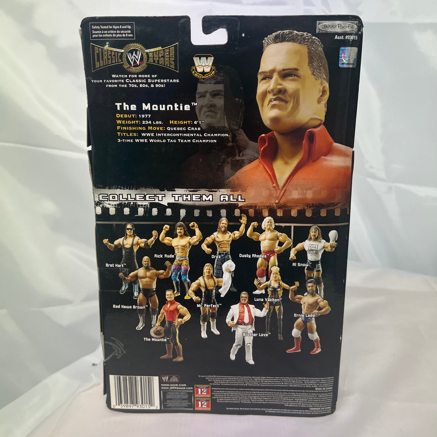 Mountie WWE Classic Superstars Action Figure Jakks Series 13