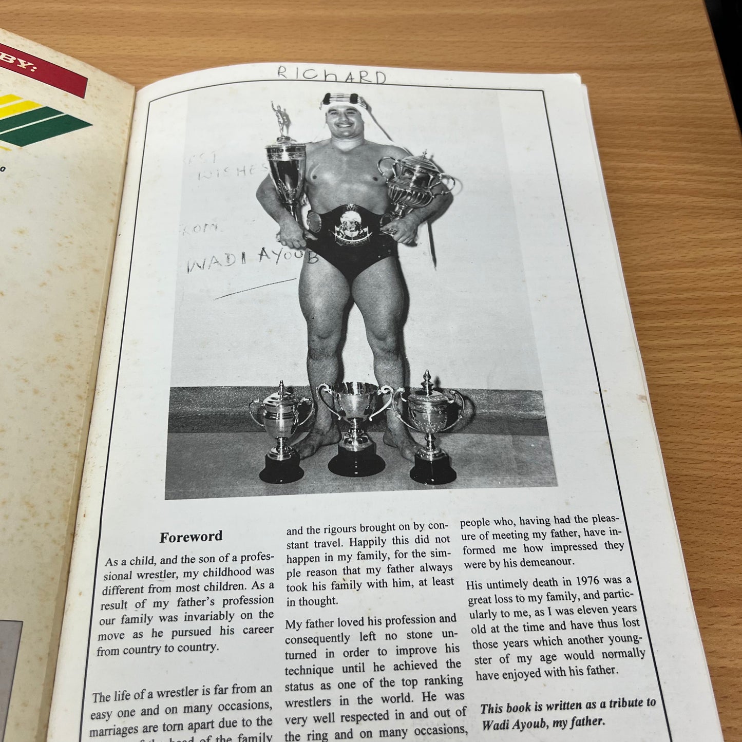 100 Years of Australian Professional Wrestling by Tom Gannon - Book