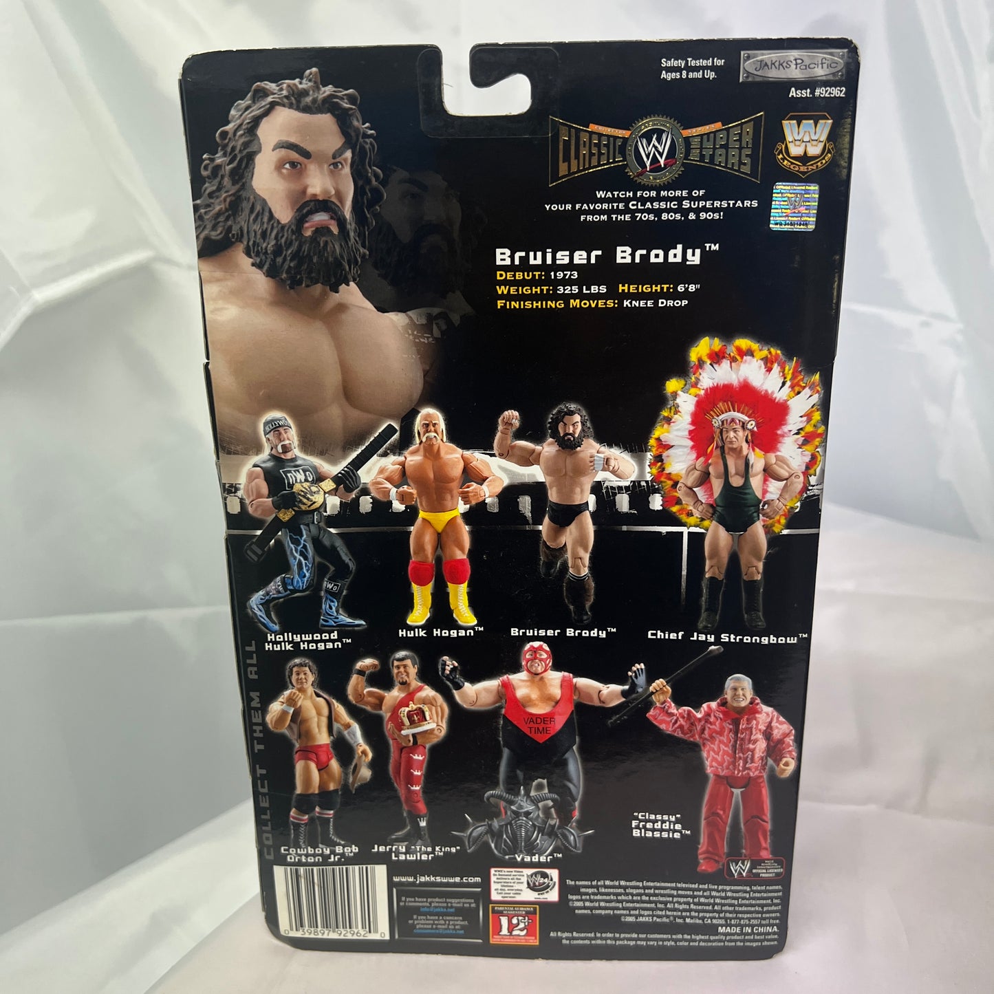 Bruiser Brody WWE Classic Superstars Action Figure Jakks Series