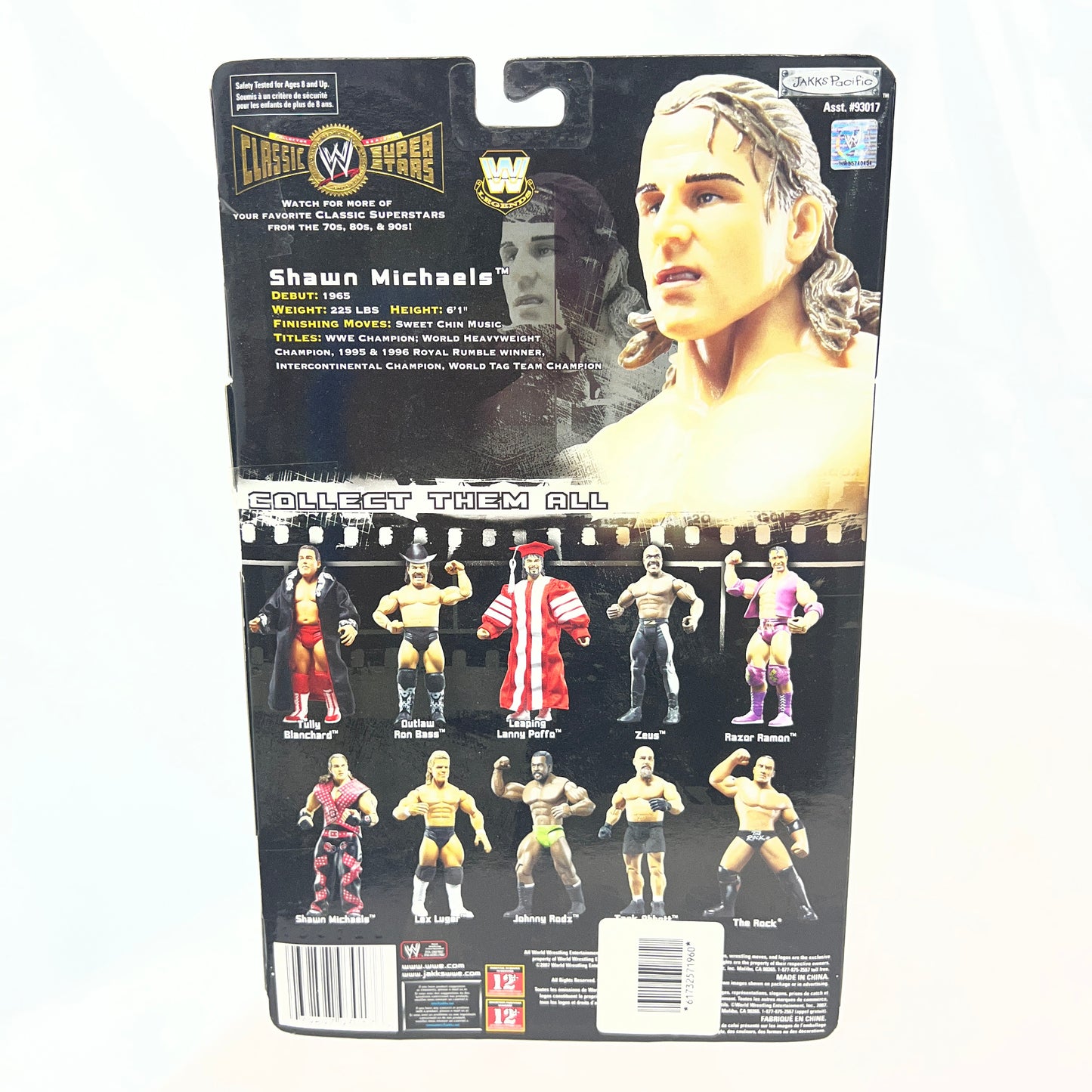 Shawn Michaels WWE Classic Superstars Action Figure Jakks Series 15