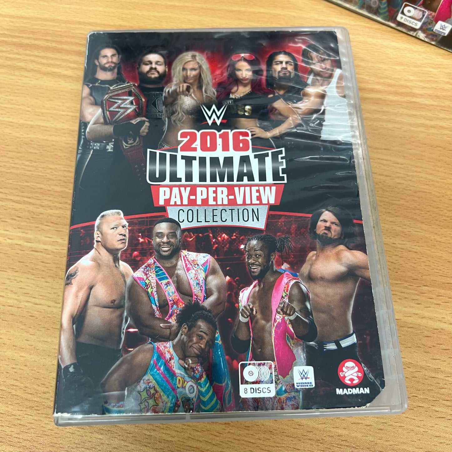 WWE 2016 Ultimate Pay Per View Collection (17 Disc DVD Set) Rare - Wrestling