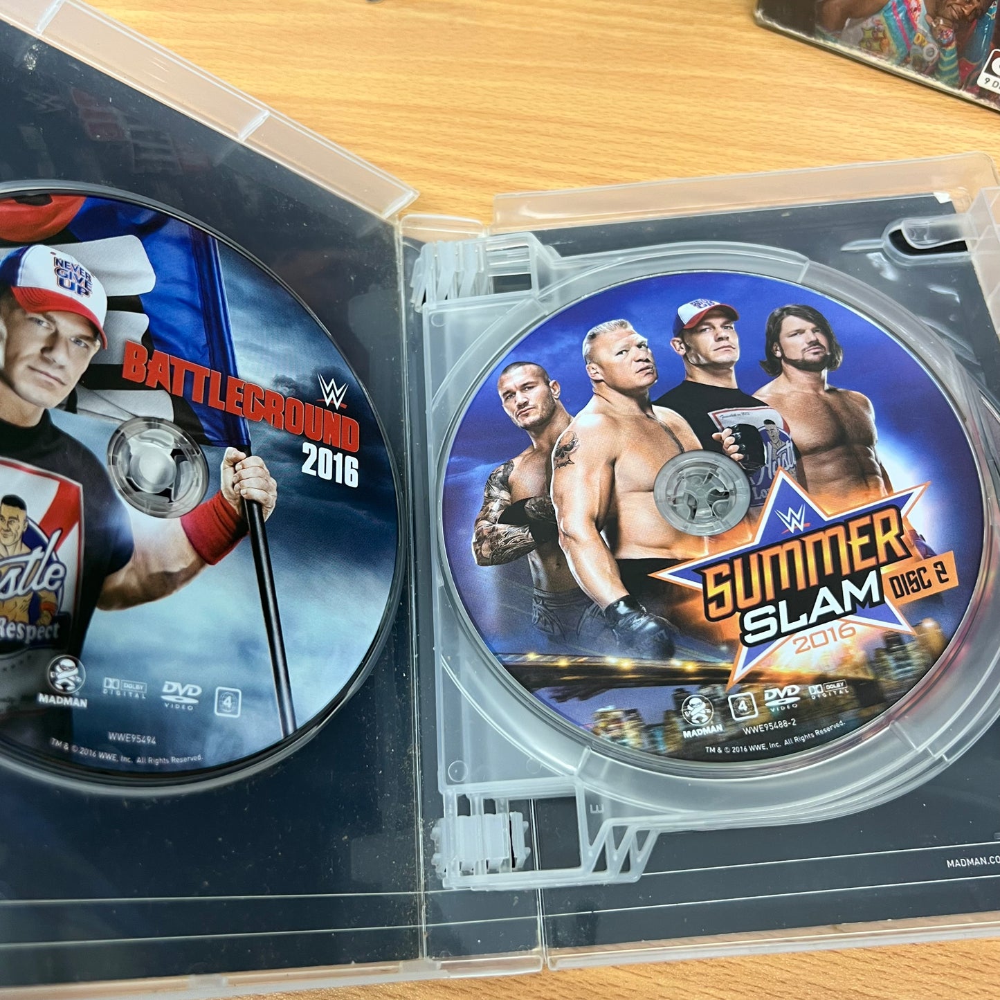 WWE 2016 Ultimate Pay Per View Collection (17 Disc DVD Set) Rare - Wrestling