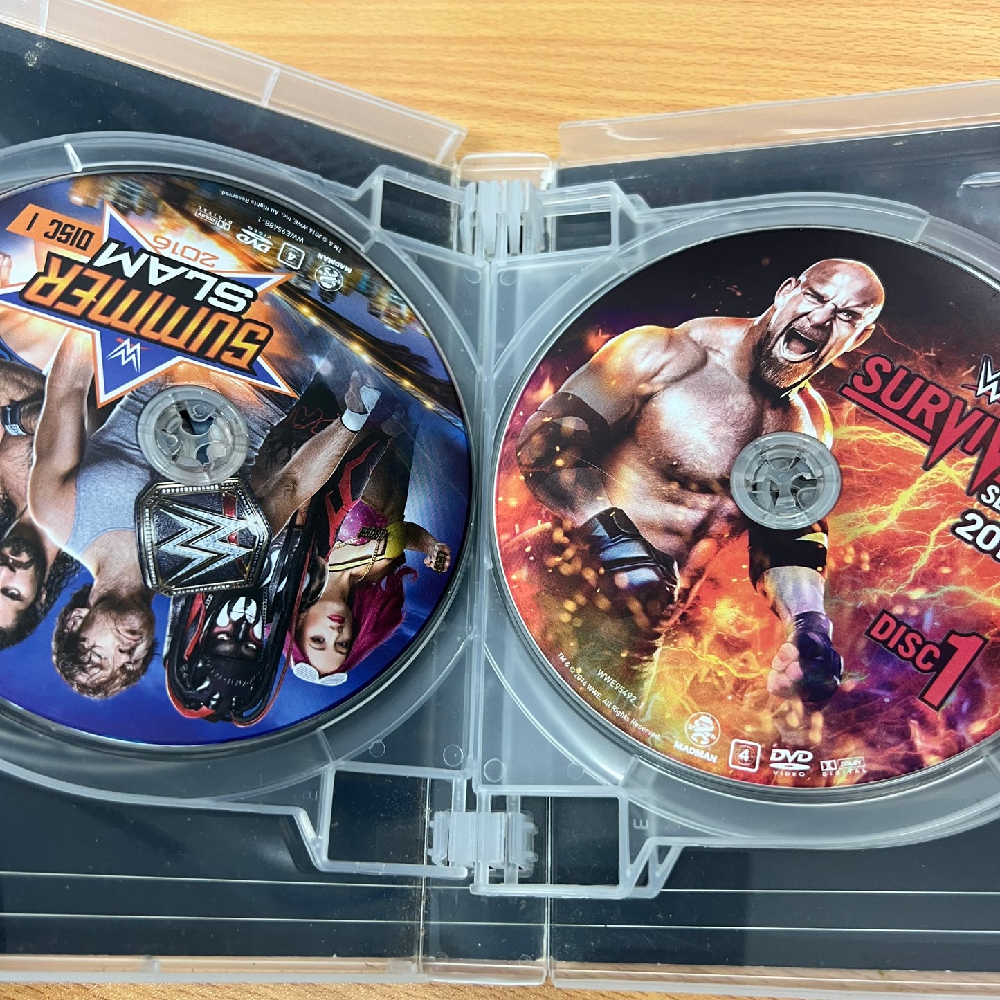 WWE 2016 Ultimate Pay Per View Collection (17 Disc DVD Set) Rare - Wrestling