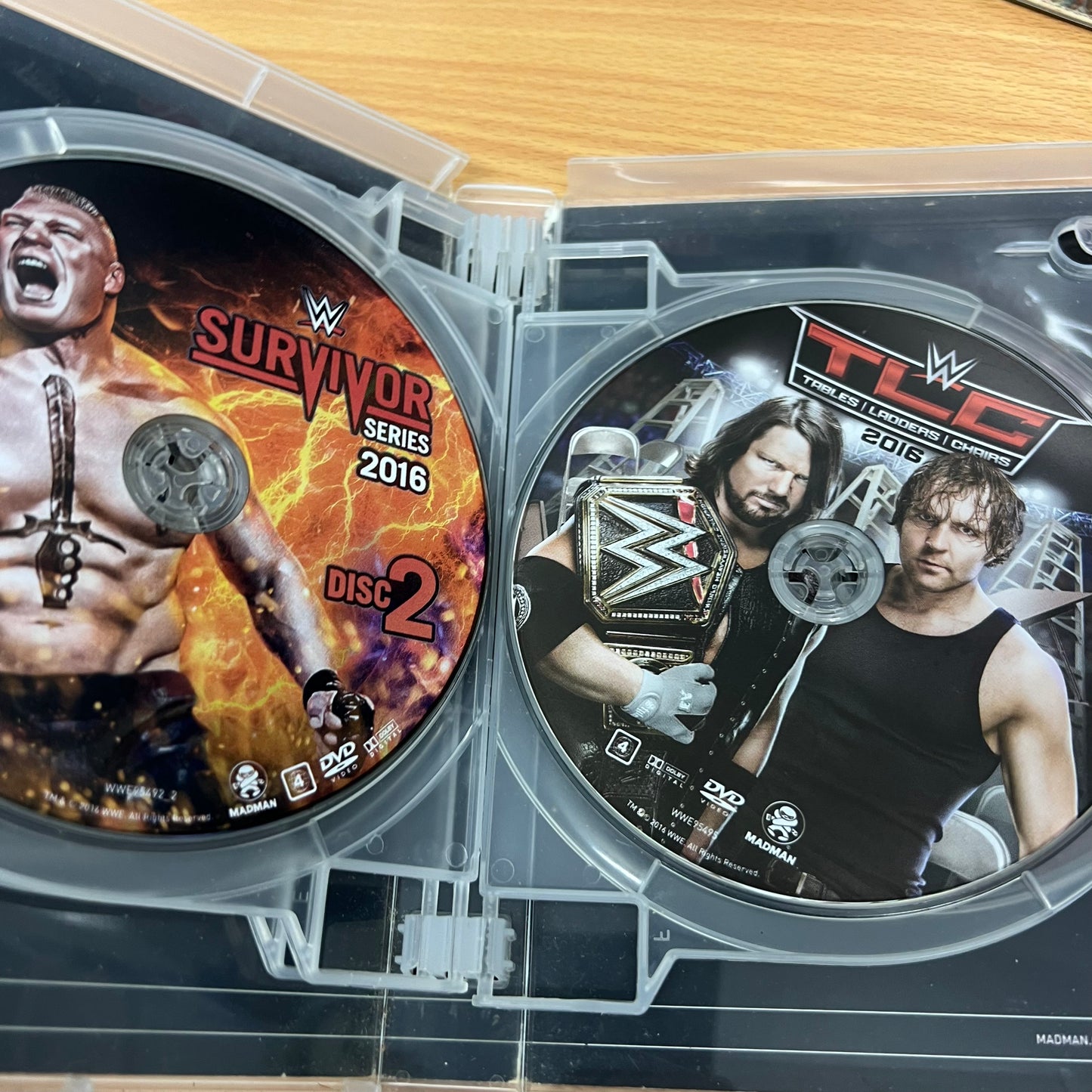 WWE 2016 Ultimate Pay Per View Collection (17 Disc DVD Set) Rare - Wrestling