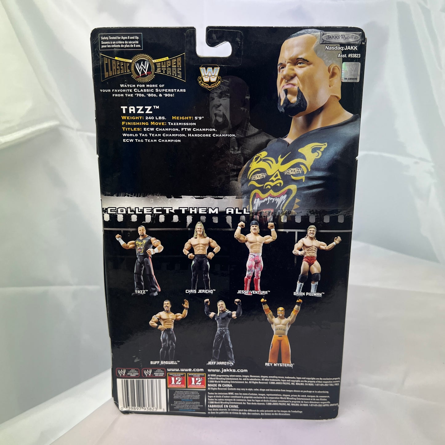 Taz WWE Classic Superstars Action Figure Jakks Series 21