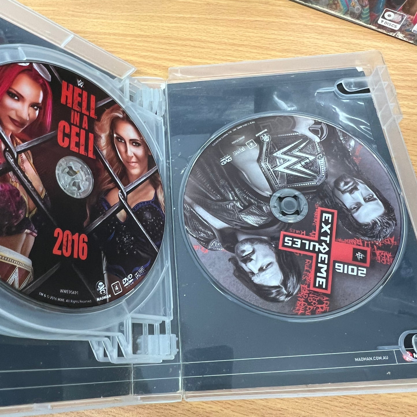 WWE 2016 Ultimate Pay Per View Collection (17 Disc DVD Set) Rare - Wrestling