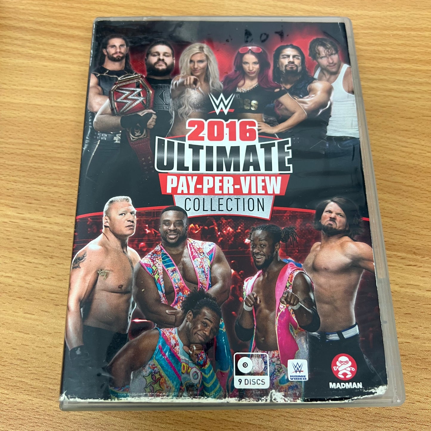 WWE 2016 Ultimate Pay Per View Collection (17 Disc DVD Set) Rare - Wrestling