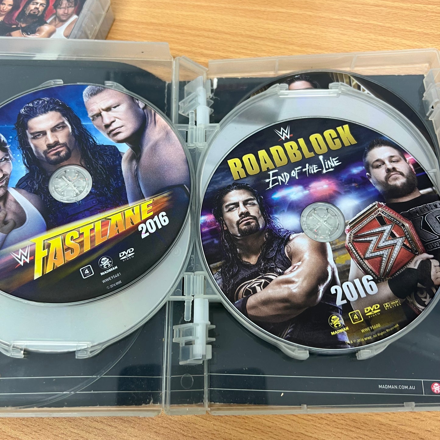 WWE 2016 Ultimate Pay Per View Collection (17 Disc DVD Set) Rare - Wrestling