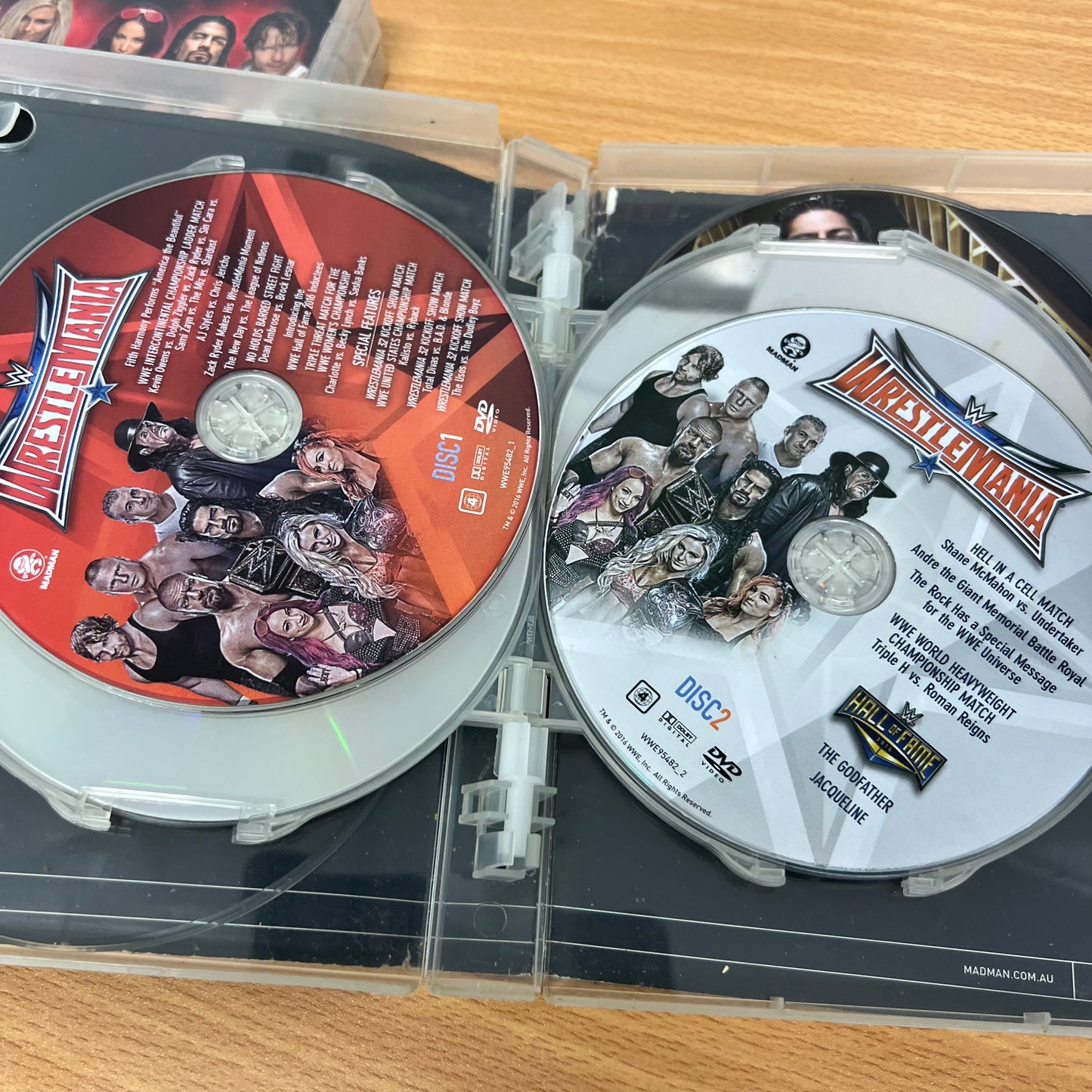WWE 2016 Ultimate Pay Per View Collection (17 Disc DVD Set) Rare - Wrestling