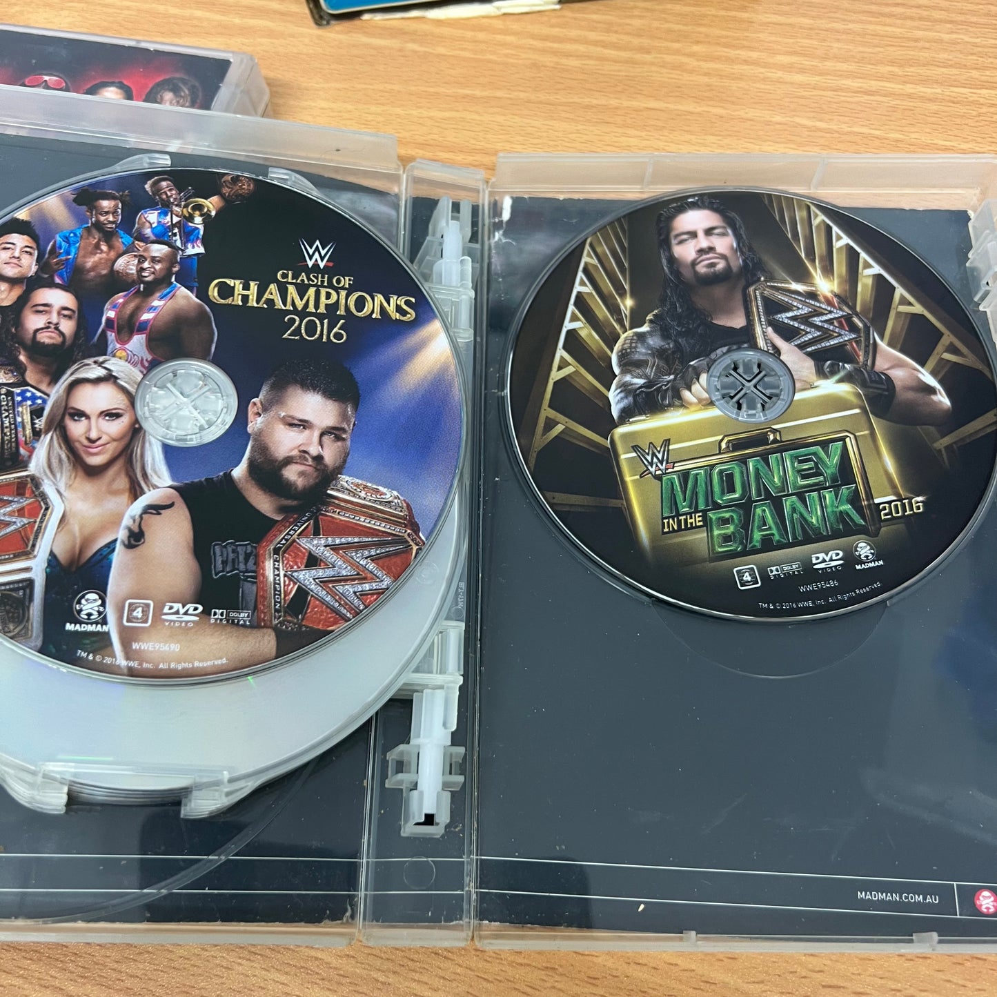 WWE 2016 Ultimate Pay Per View Collection (17 Disc DVD Set) Rare - Wrestling