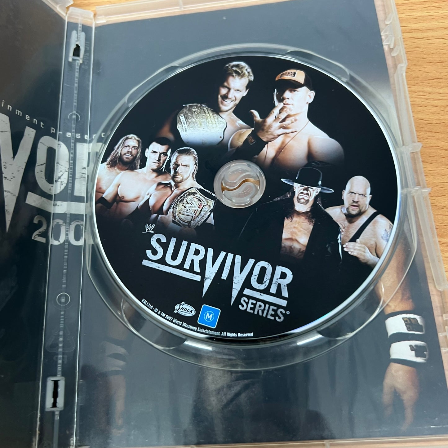 WWE 4x DVDs Survivor Series Set Lot 2006, 2008, 2004, 2017