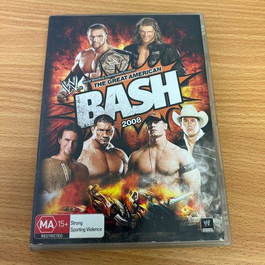 WWE The Great American Bash 2008 DVD