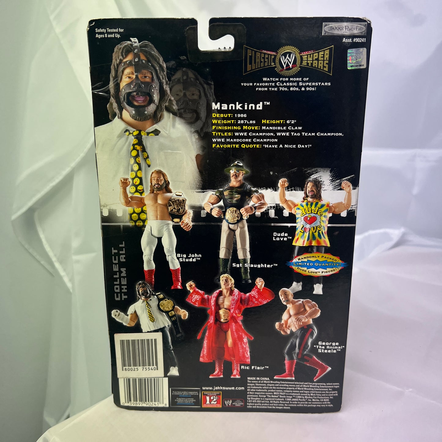 Mankind WWE Classic Superstars Action Figure Jakks Series 2