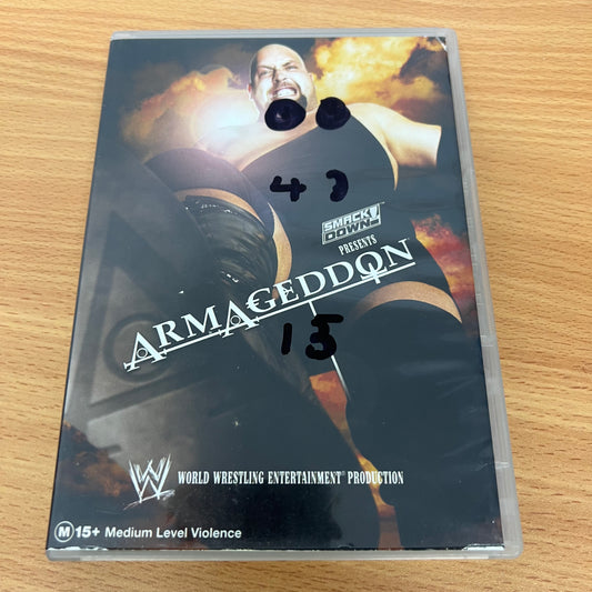 WWE Armageddon 2004 PPV DVD 2