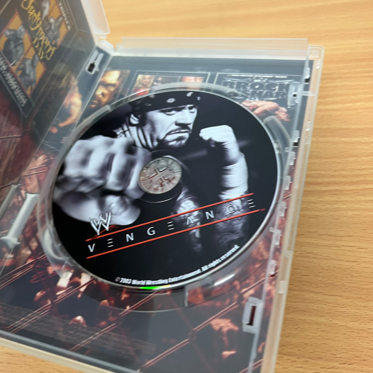 WWE 5x Vengeance 2002 -2006 PPV DVD Lot Bundle