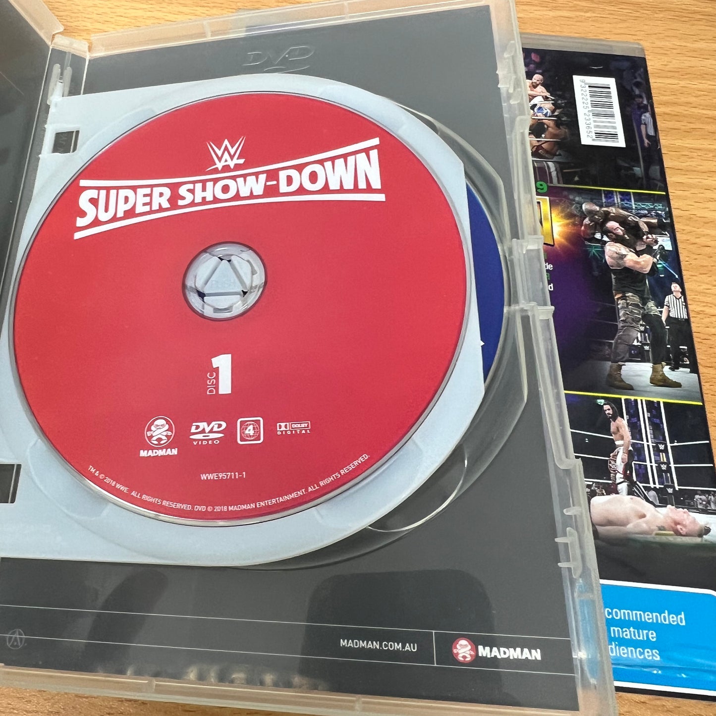 WWE 2x DVD Super Show Down 2018-2019 PPV Lot Bundle