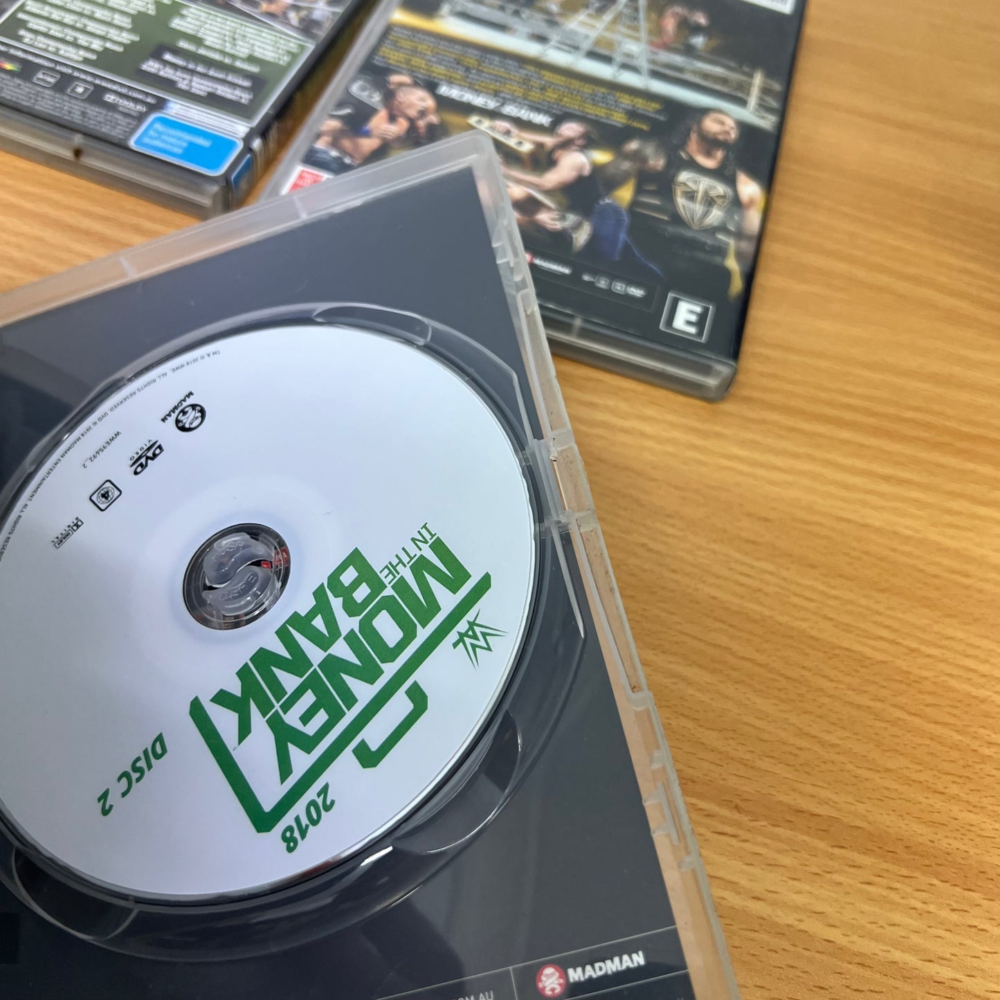 WWE 3x DVD 2018, 2016, 2013 Money In The Bank PPV Lot Bundle