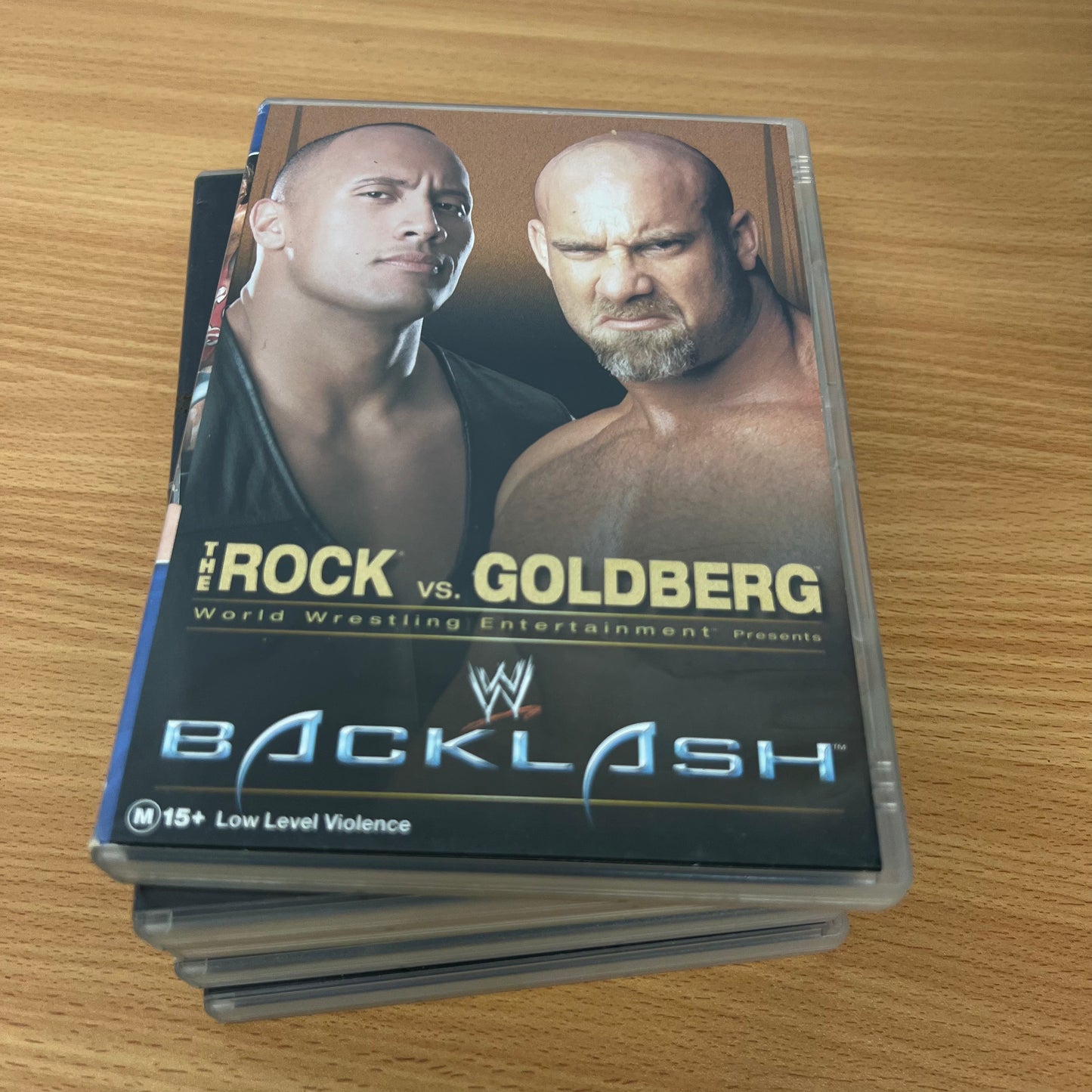 WWE 5x Backlash 2003-2006, 2008 PPV DVD's Lot Bundle
