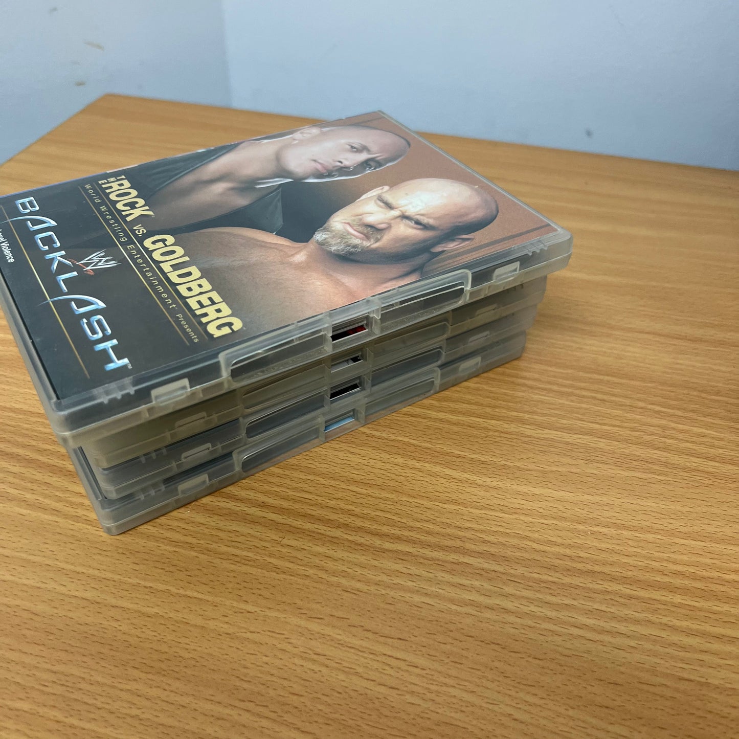 WWE 5x Backlash 2003-2006, 2008 PPV DVD's Lot Bundle