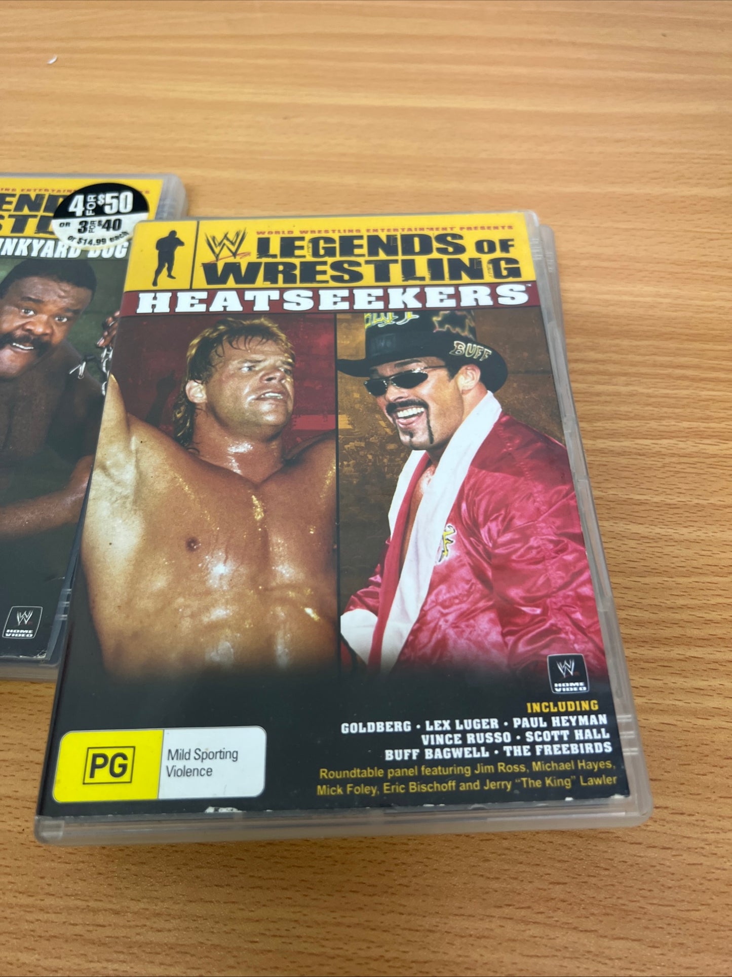 WWE DVD 3 x Legends of Wrestling Rivalries Bundle
