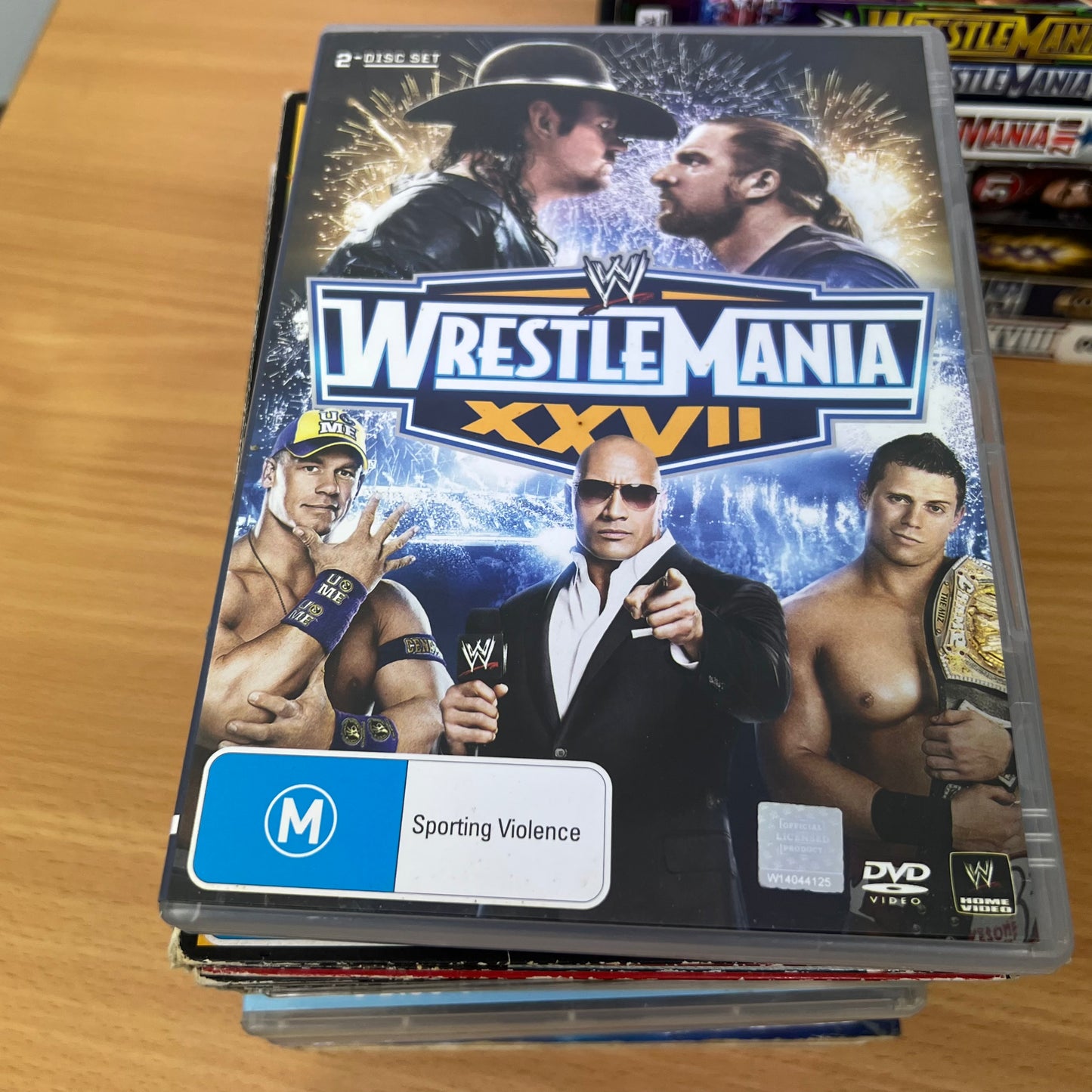 WWE DVD 18 x Wrestlemania 9 - 35, 38 Bundle Lot