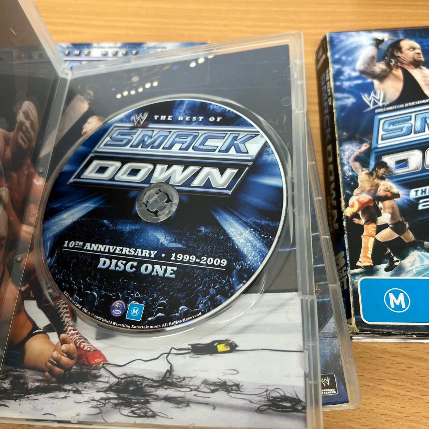 WWE 2 x DVD Best of Smackdown Bundle Lot