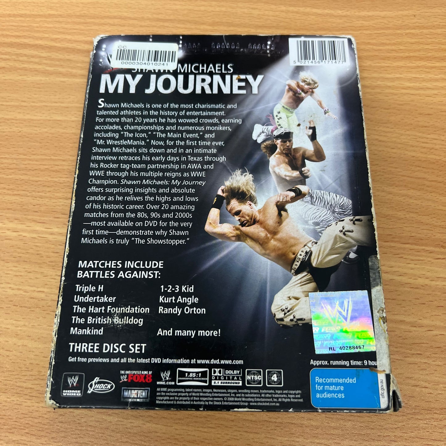 WWE DVD - Shawn Michaels My Journey