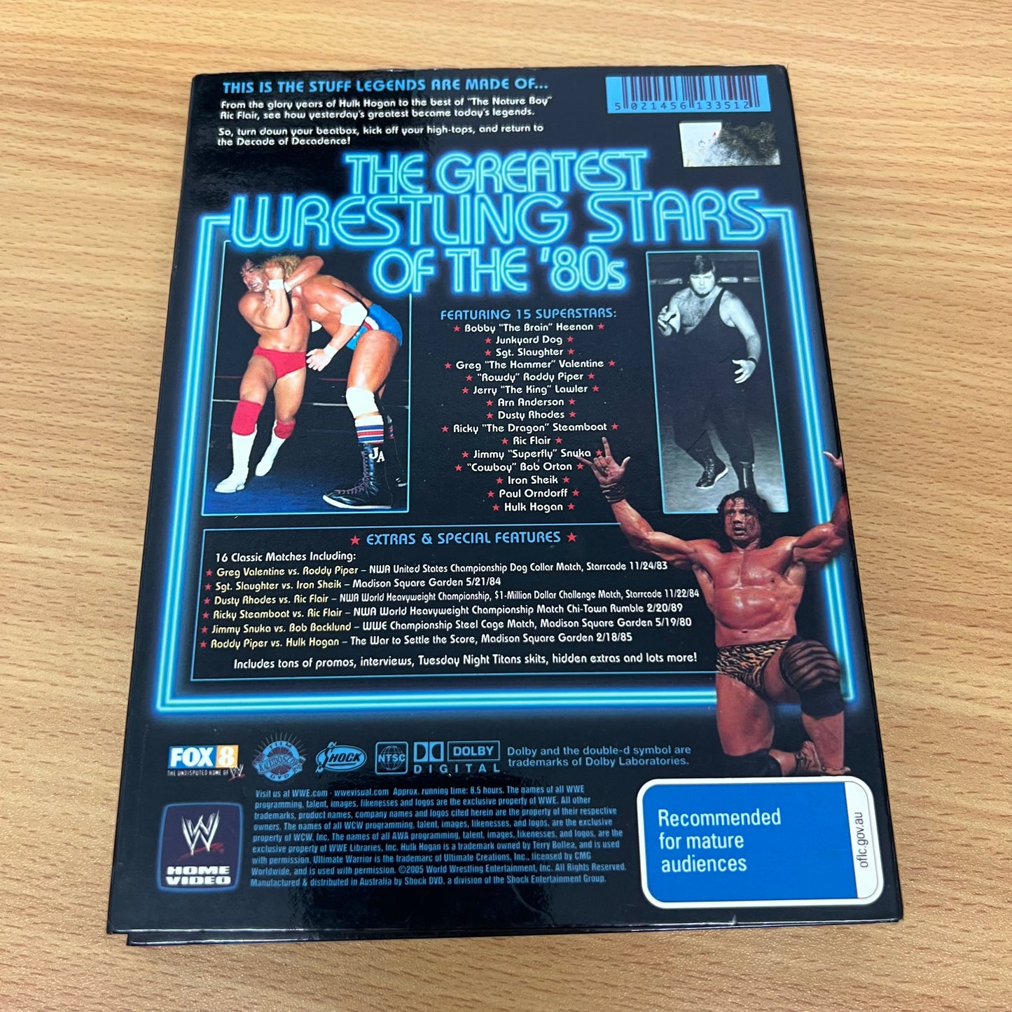 WWE - Legends Greatest Wrestling Stars of the 80's DVD