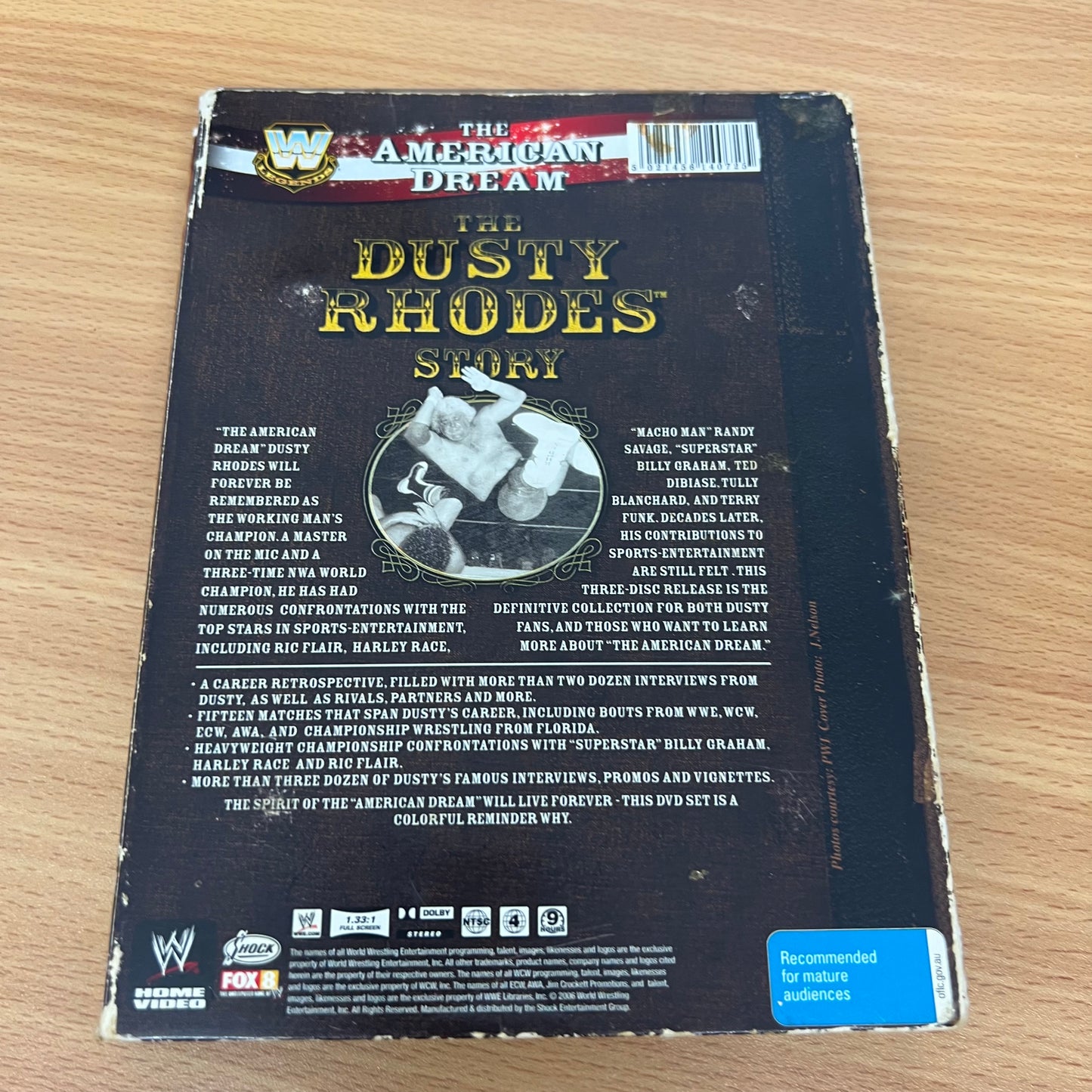 WWE - The American Dream - The Dusty Rhodes Story (DVD, 2006)