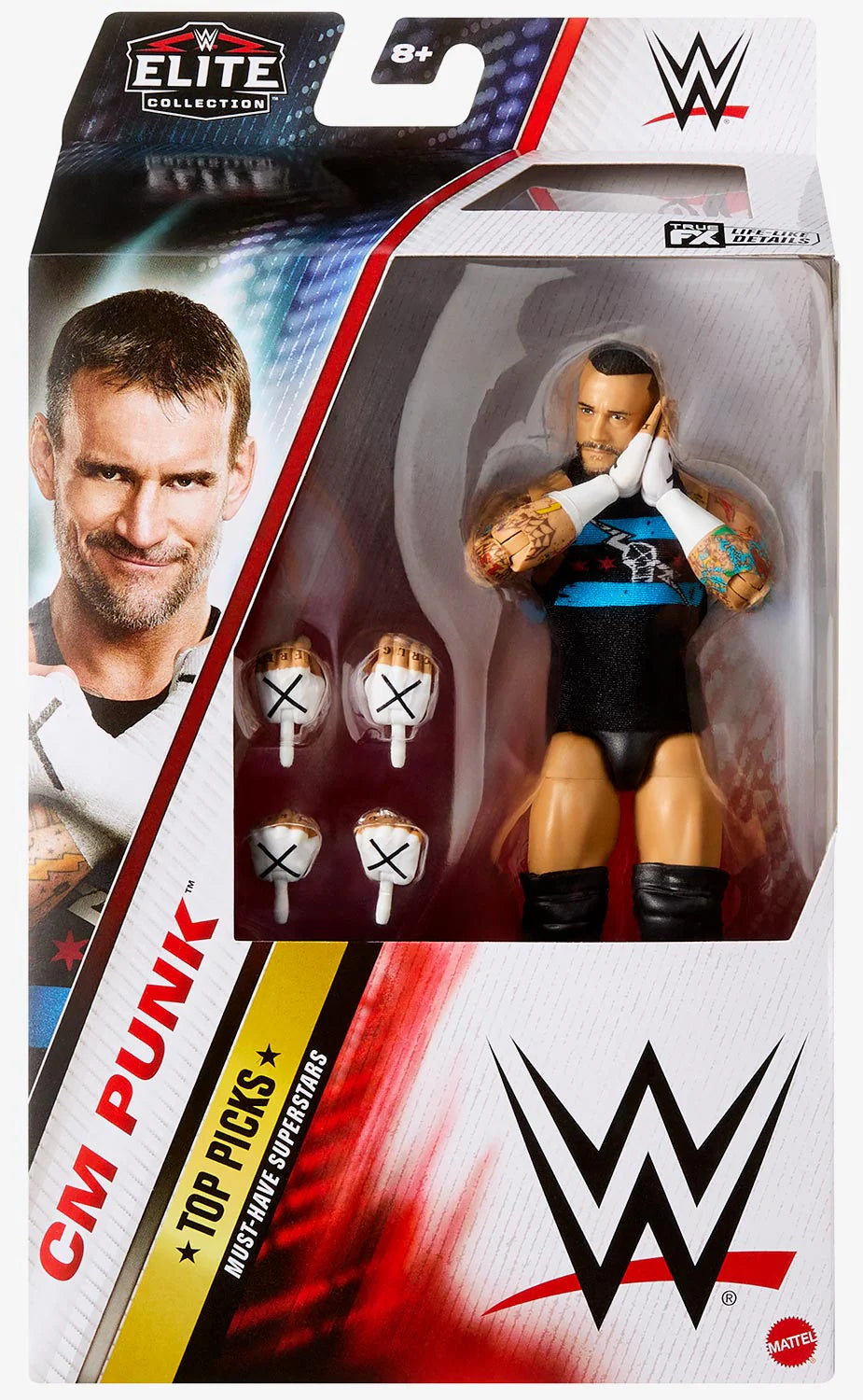 CM Punk - WWE Elite Top Picks 2025 Action Figure