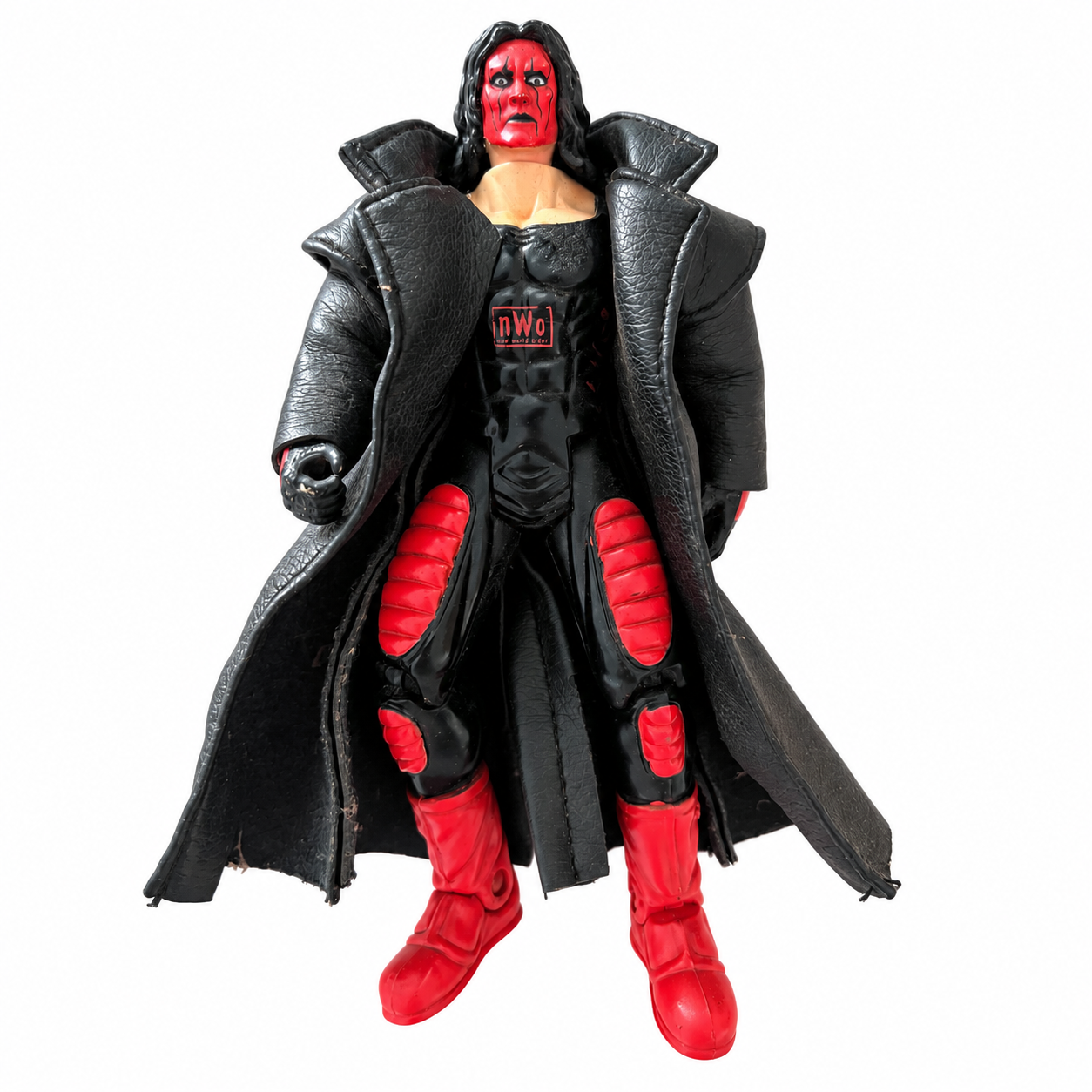 Wolfpac Sting WCW Toybiz WWE Action Figure Out Of Box 8