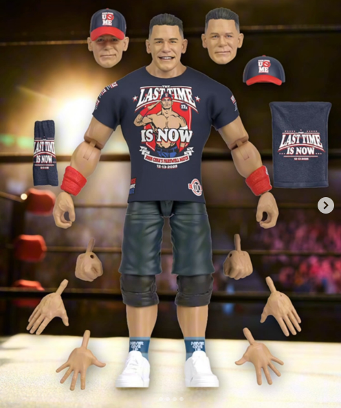 PREORDER John Cena WWE Ultimate Edition Last Time Is Now Retirement Action Figure