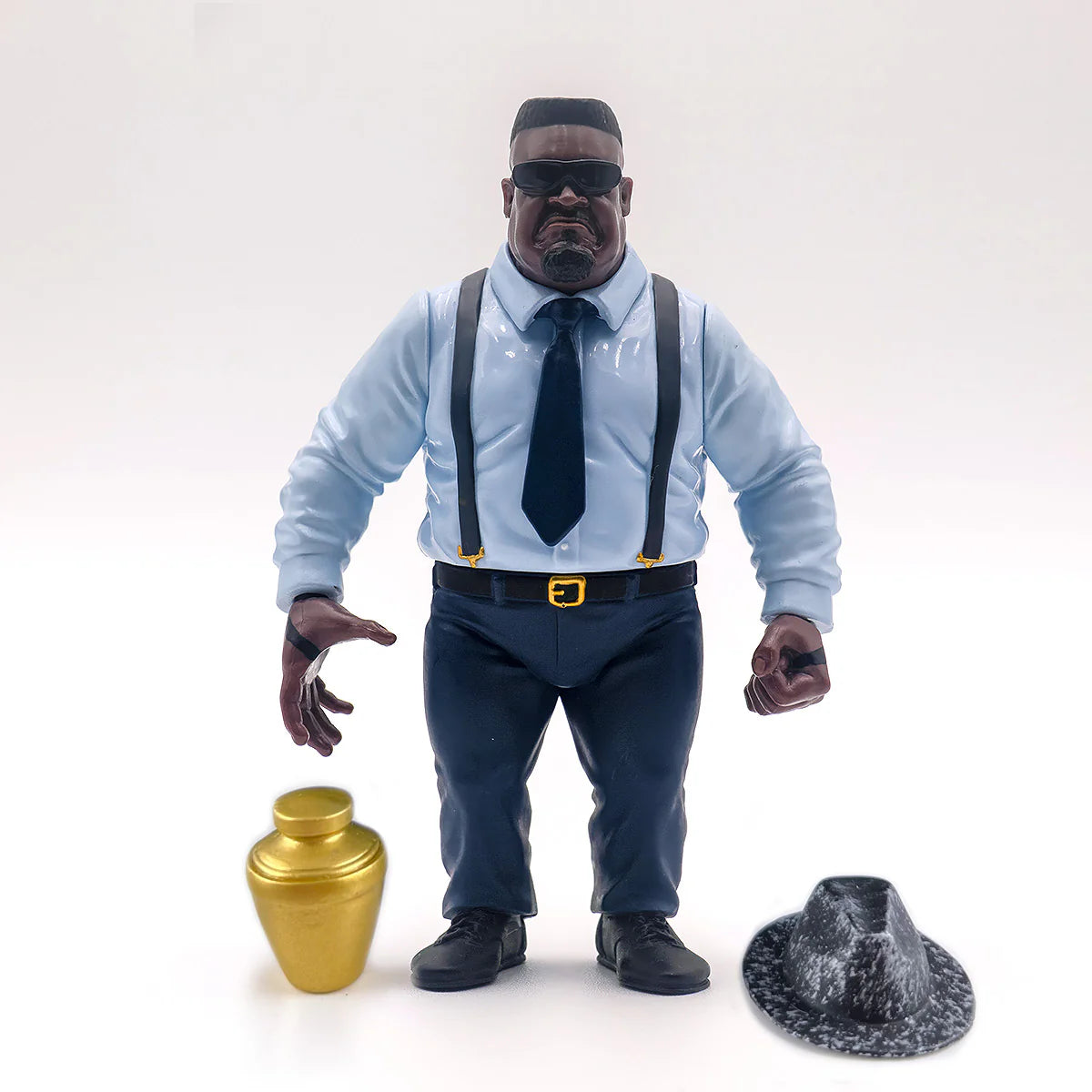 Mr. Hughes - Heels and Faces Series 5 - Scale Retro Action Figure WWE