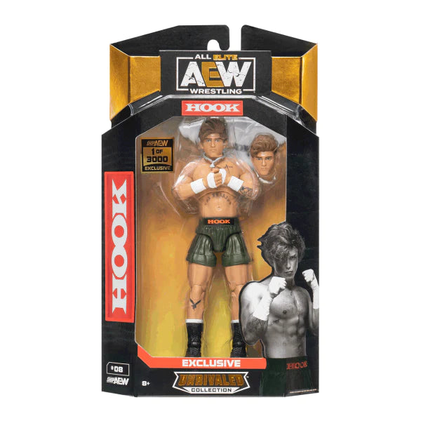 Hook 1 Of 3000 AEW Shop Unrivaled Exclusive Figure – Wrestling Store  Australia