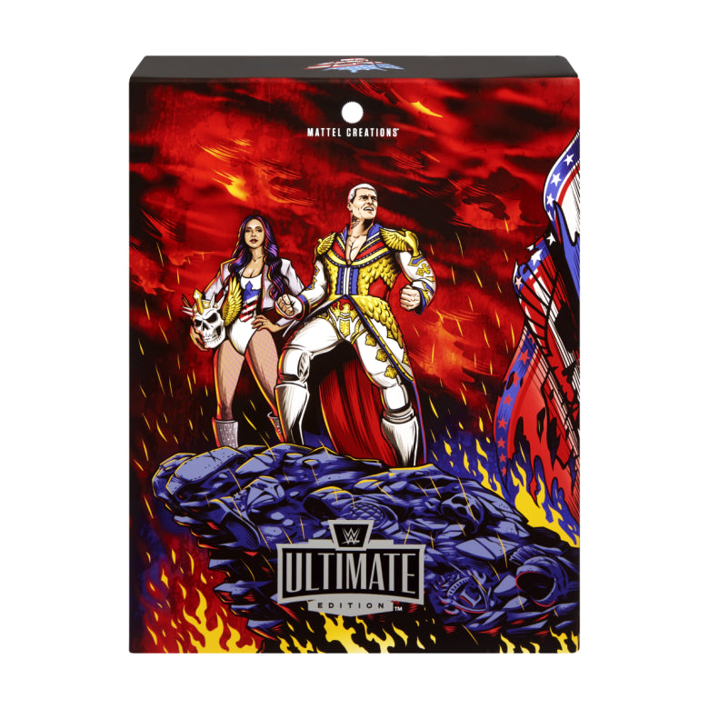 "The American Nightmare" Cody Rhodes & Brandi Rhodes 2-Pack - WWE Ultimate Edition Action Figure 2 Pack Exclusive